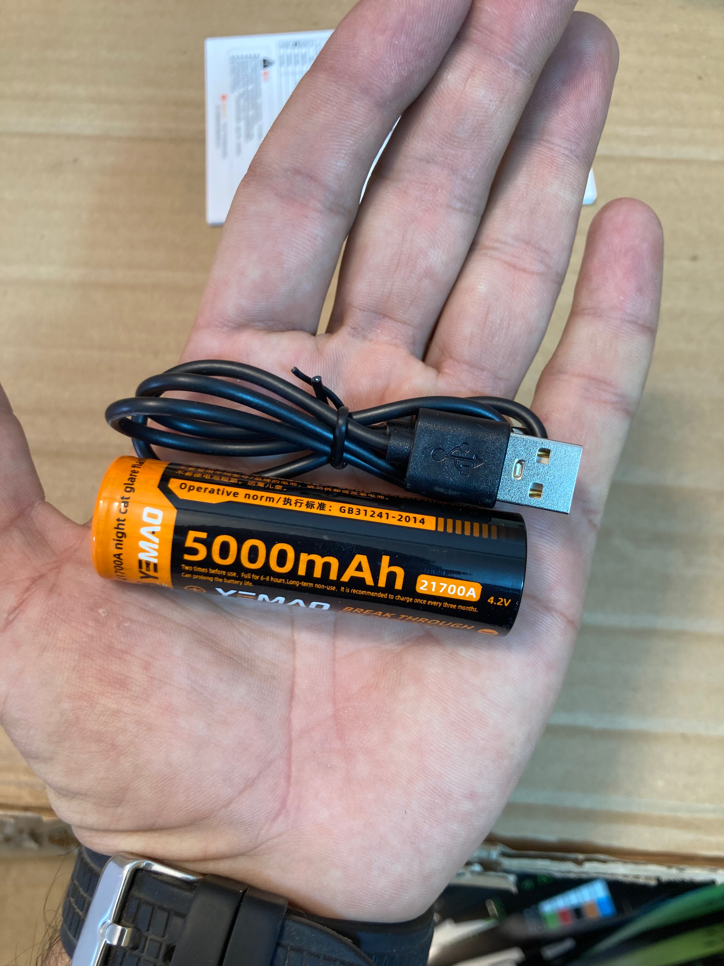 Yemao High Powerful Compact Flashlight-Torch YM-A60