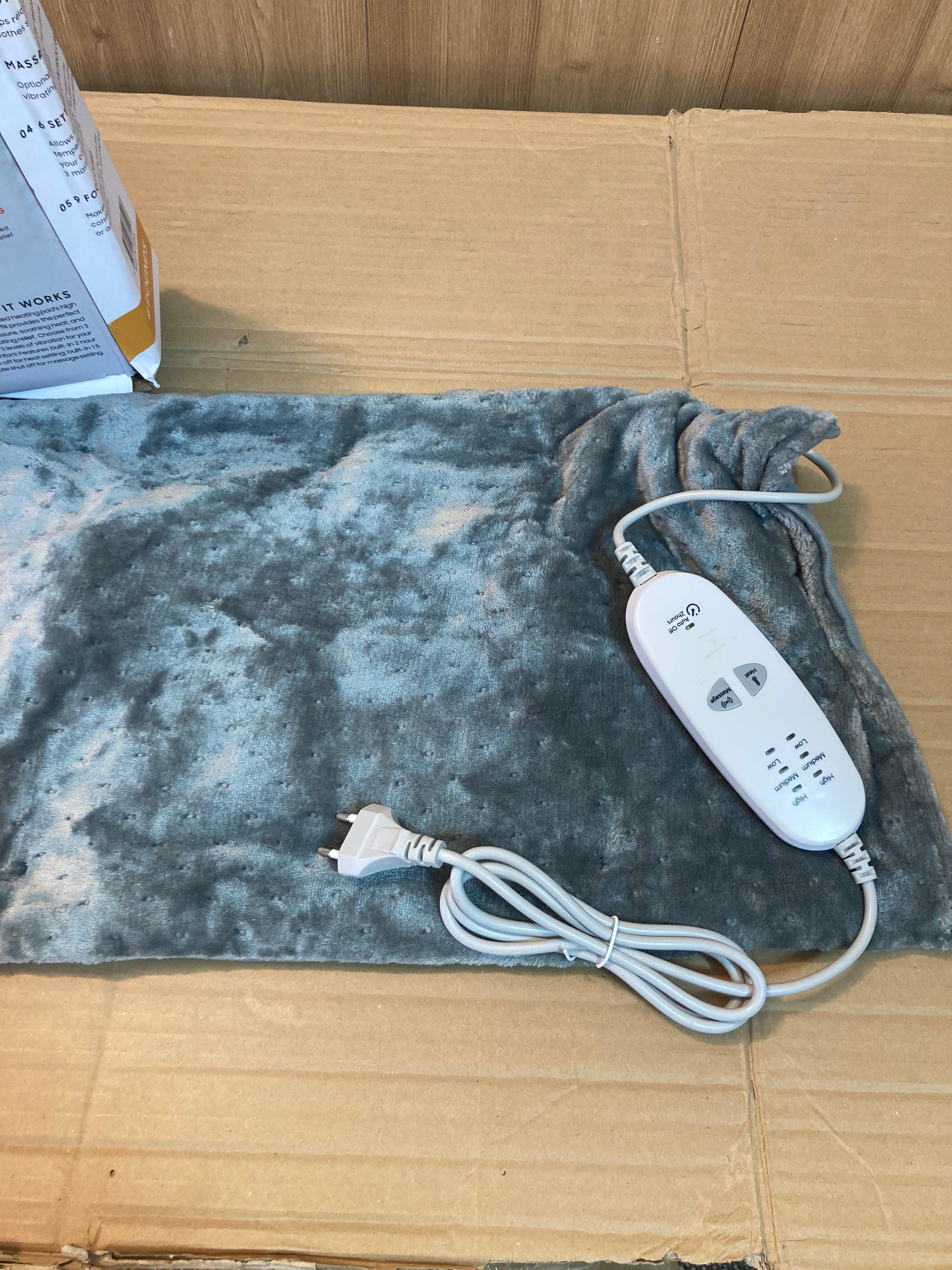 Lot Imported Massaging Weighted Heating Pad