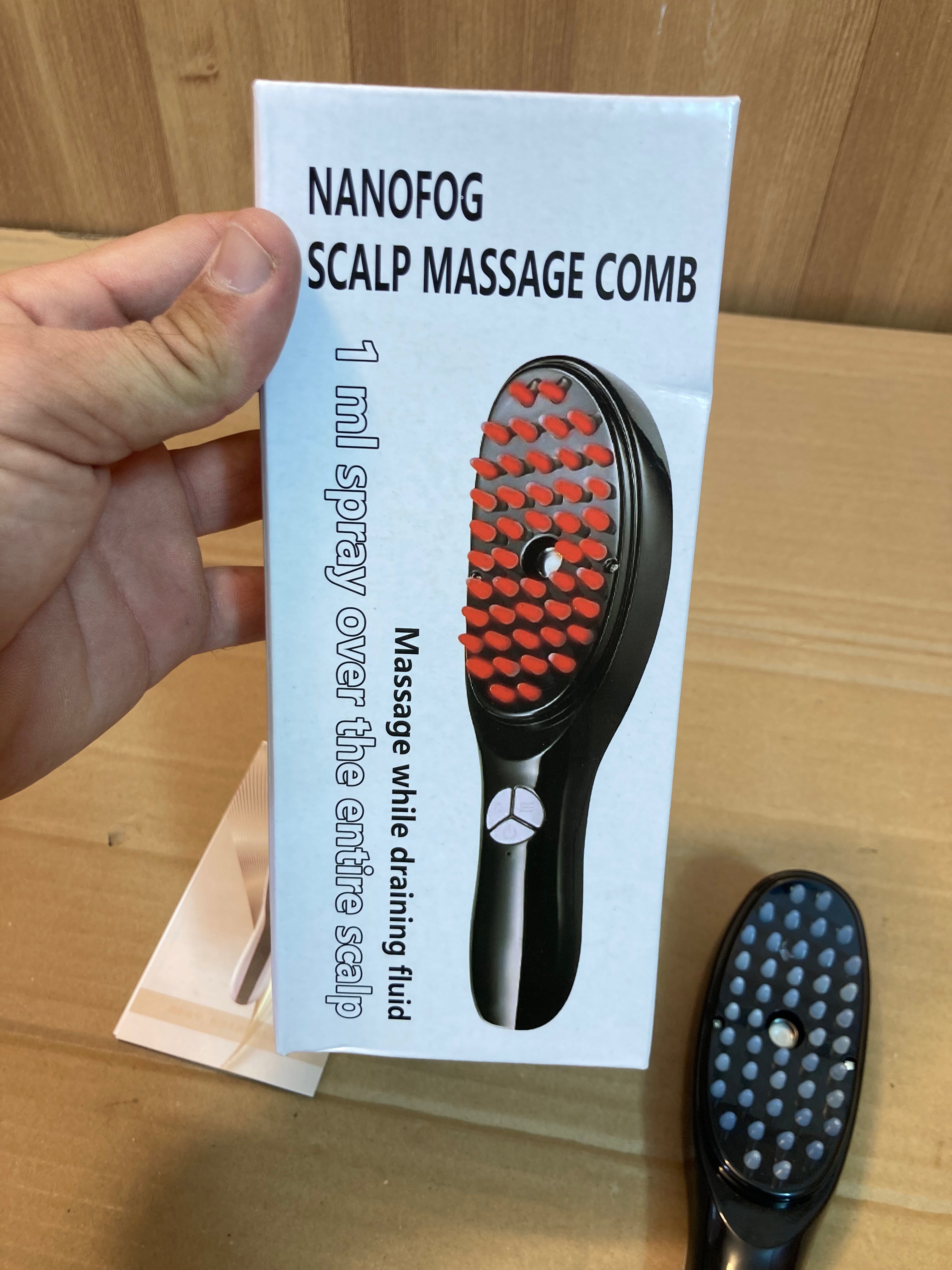 Rechargeable Scalp Massage Comb