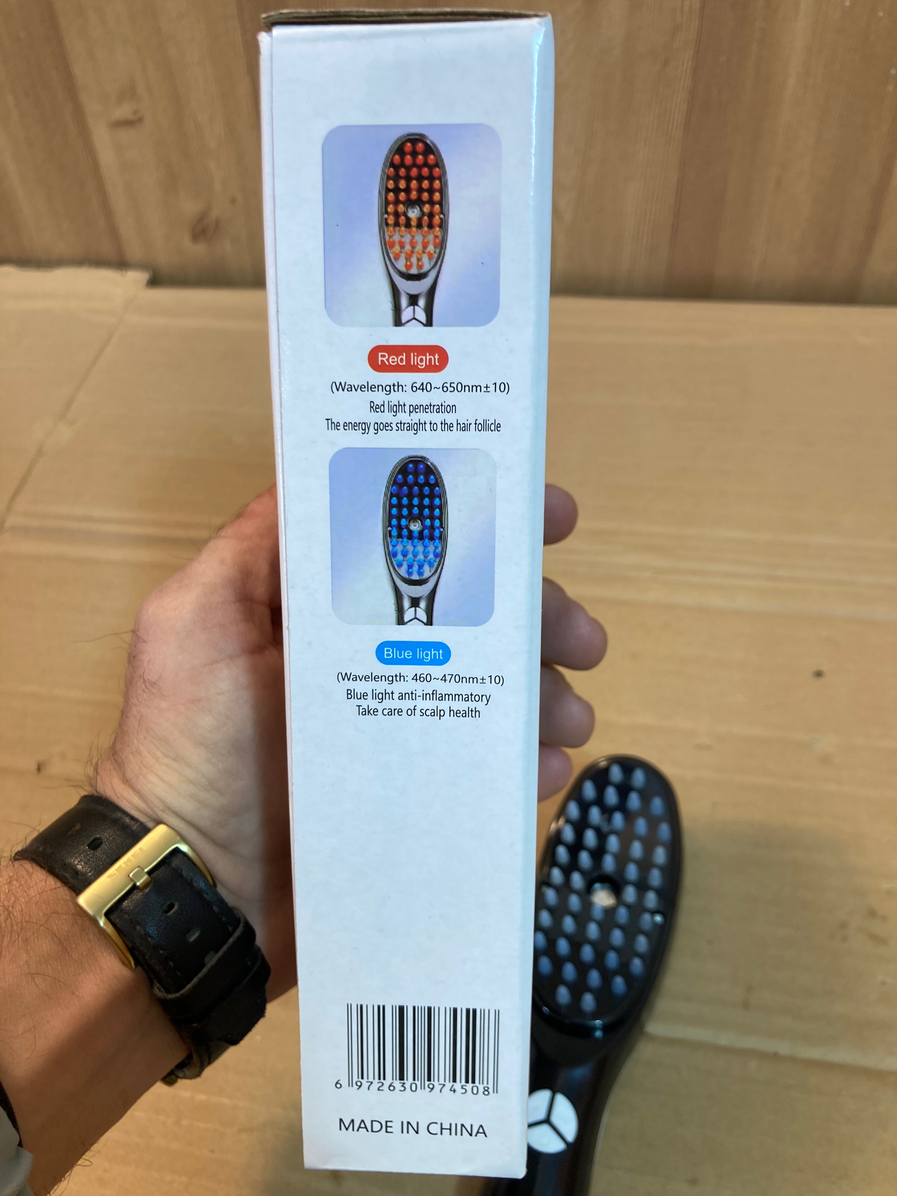 Rechargeable Scalp Massage Comb