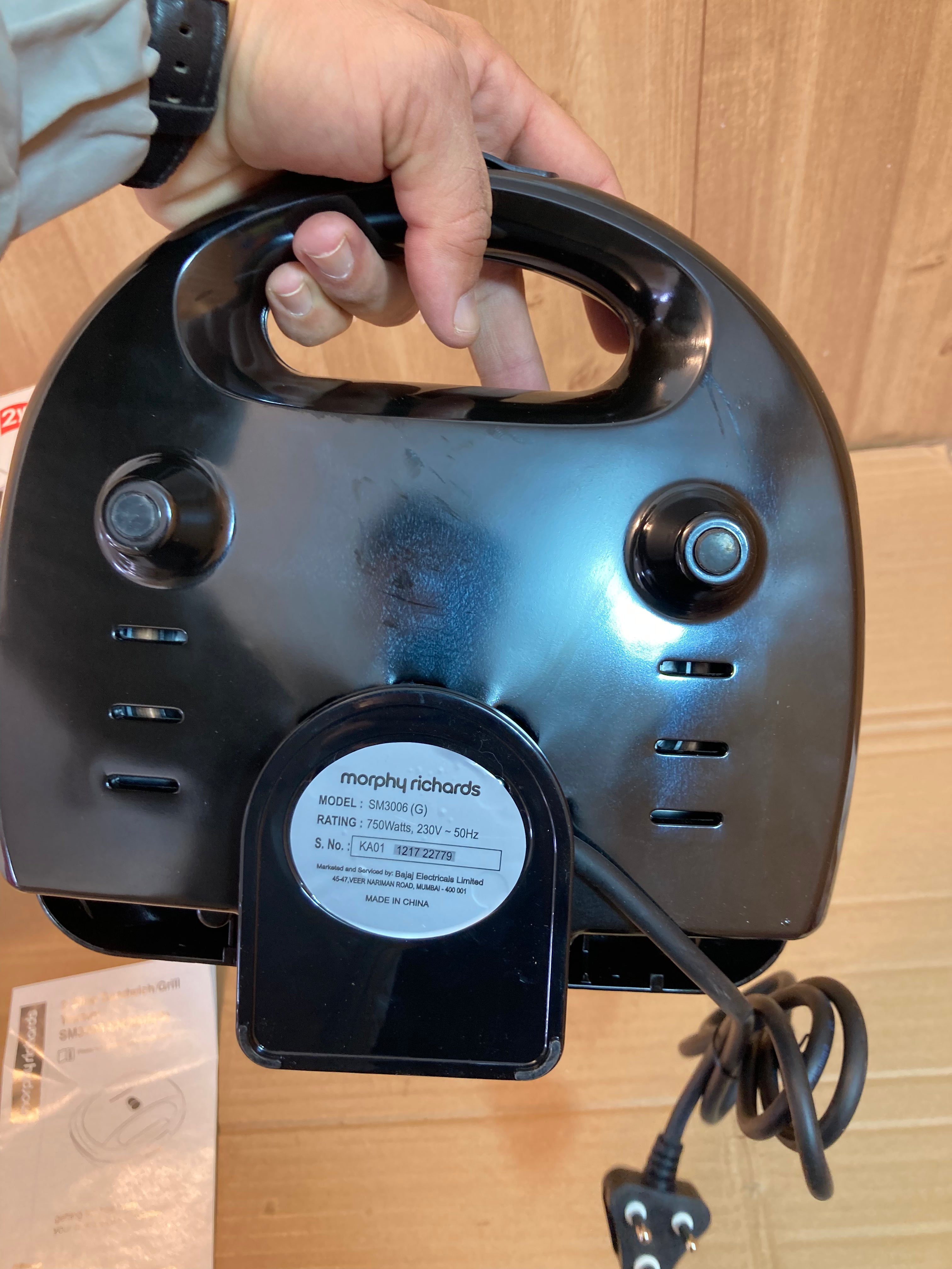Lot Imported Morphy Richards  Grill Toaster 750W