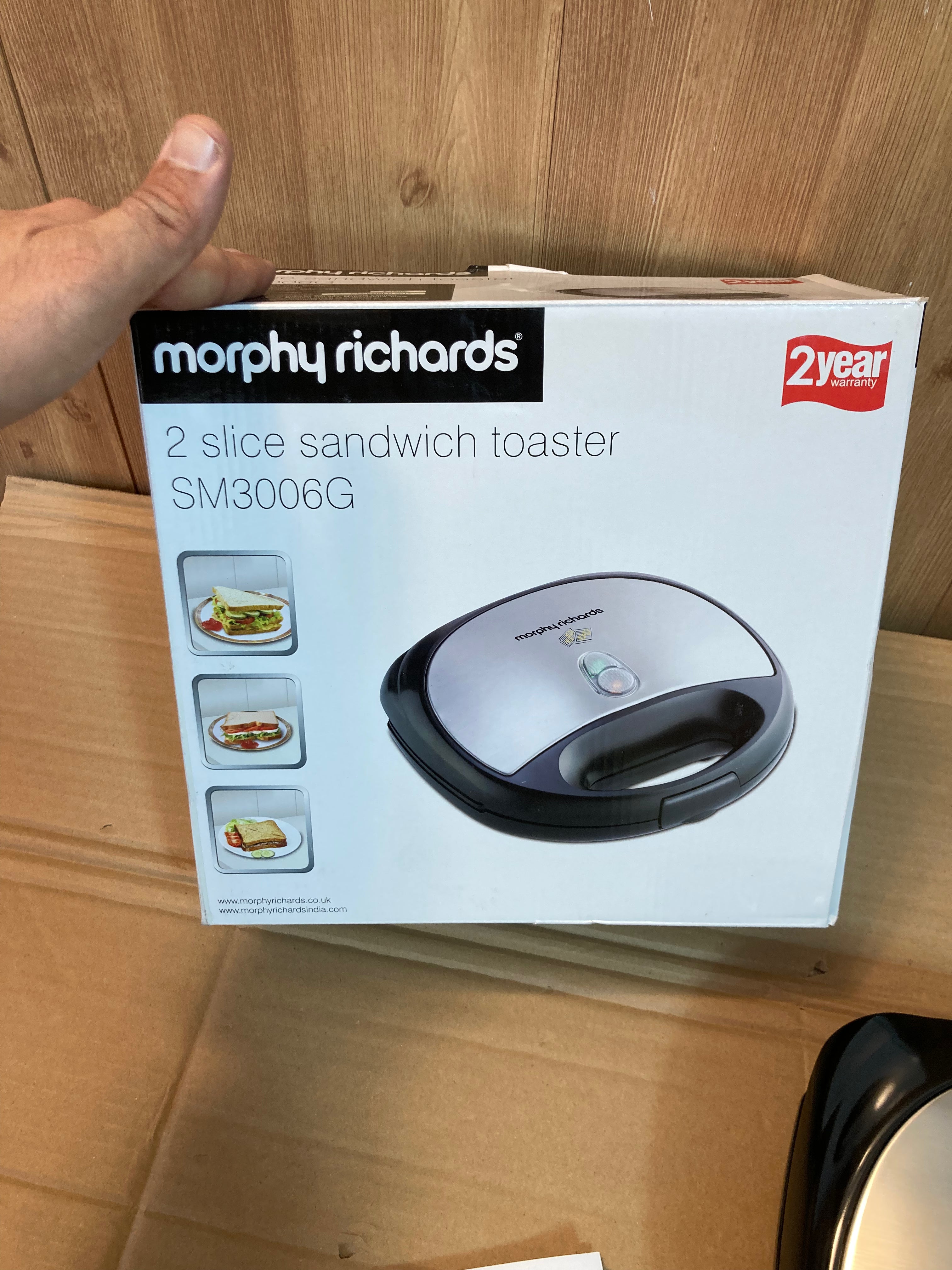 Lot Imported Morphy Richards  Grill Toaster 750W
