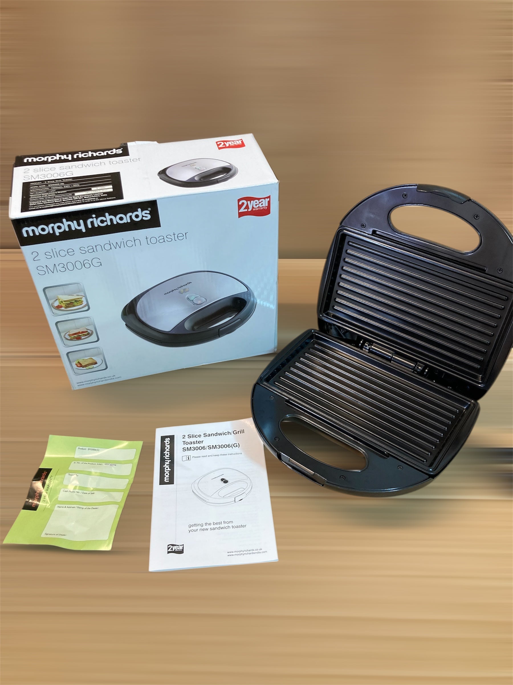 Lot Imported Morphy Richards  Grill Toaster 750W