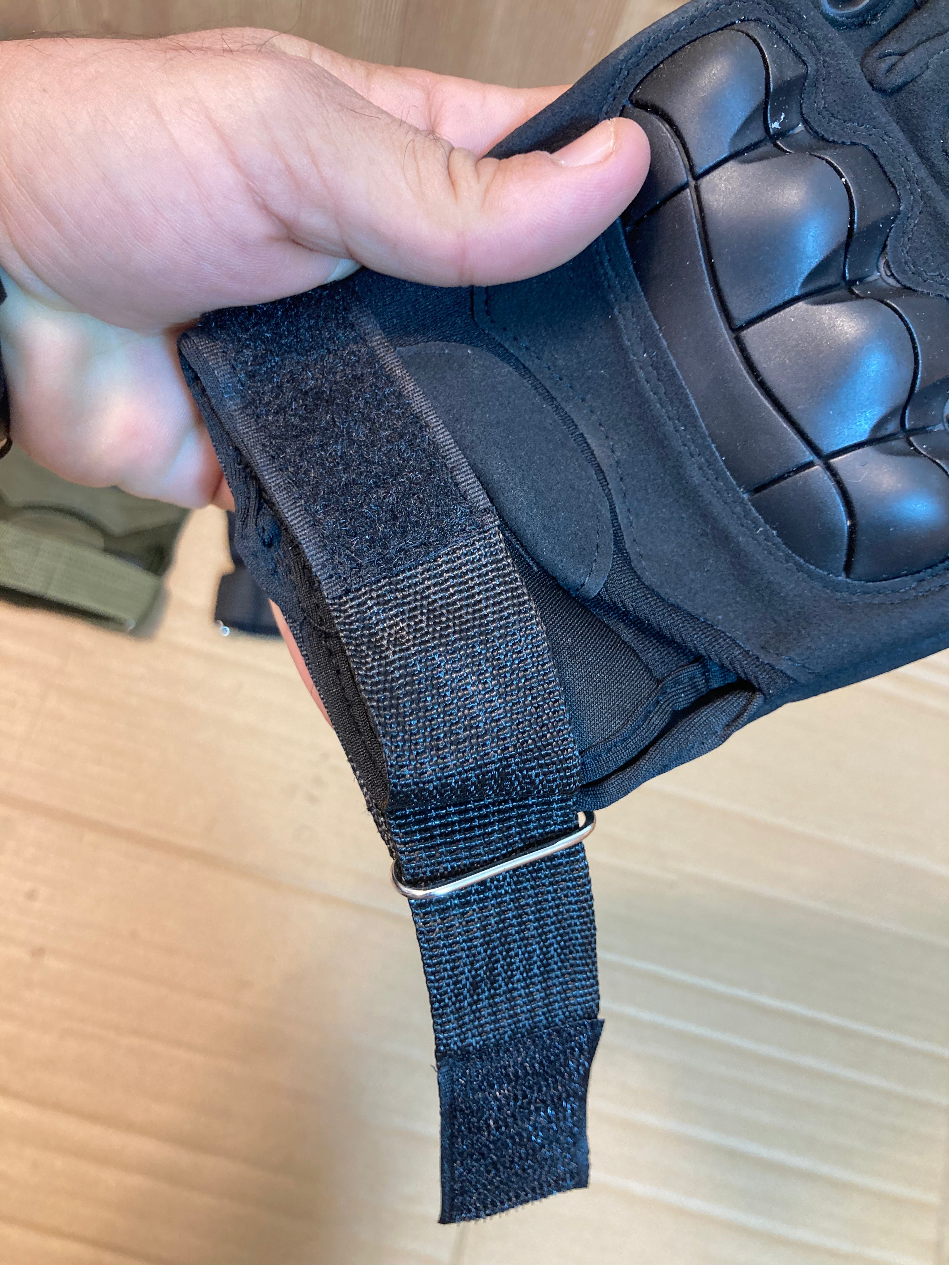 Half Finger Tactical Gloves with Hard Rubber Knuckles