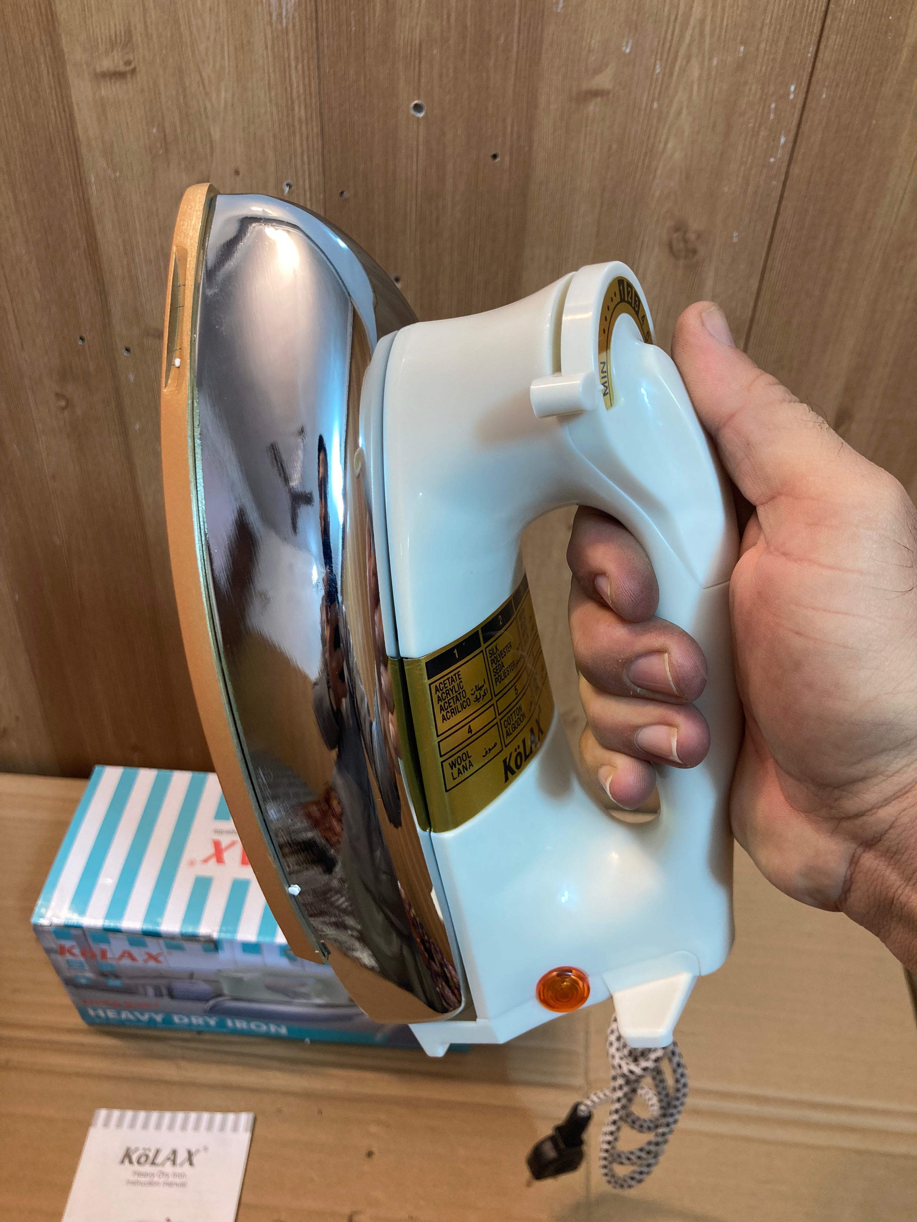KoLAX Germany Heavy Weight Dry Iron 1200W