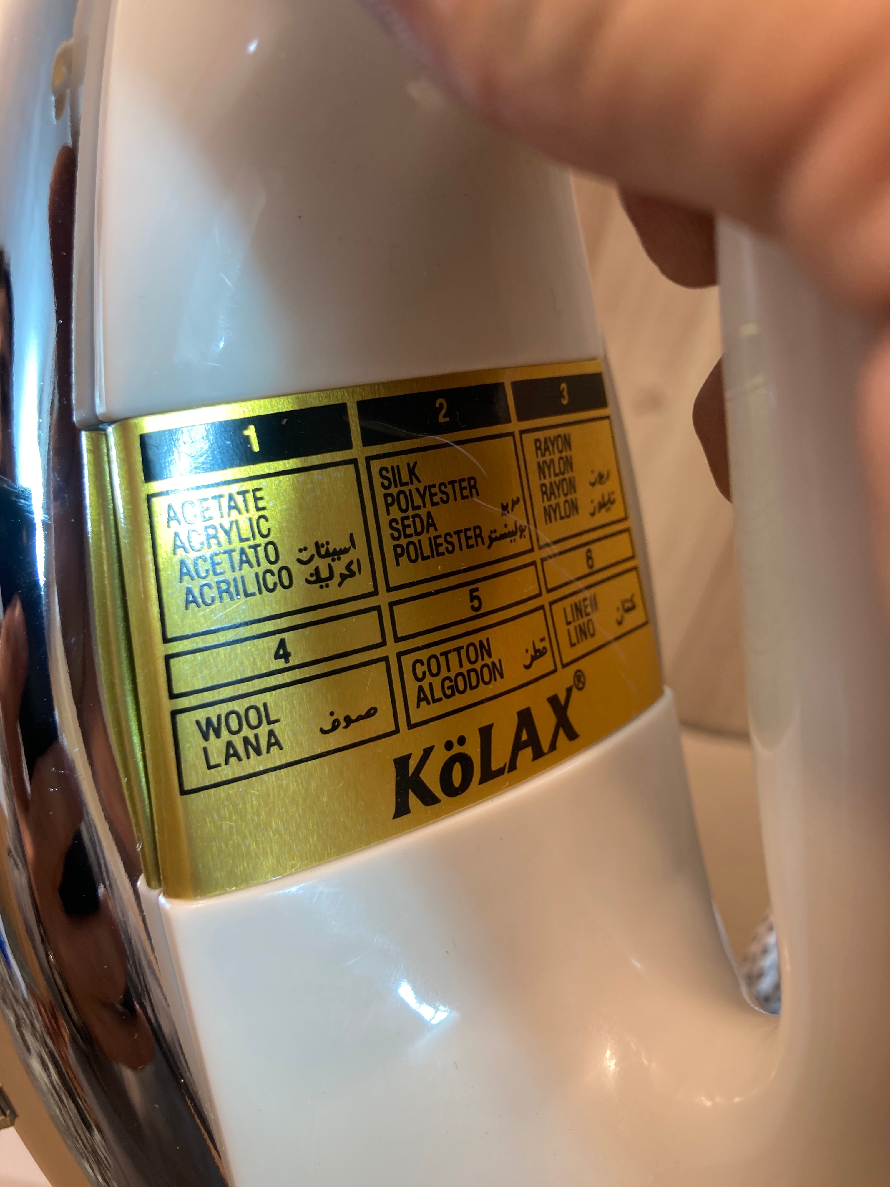 KoLAX Germany Heavy Weight Dry Iron 1200W