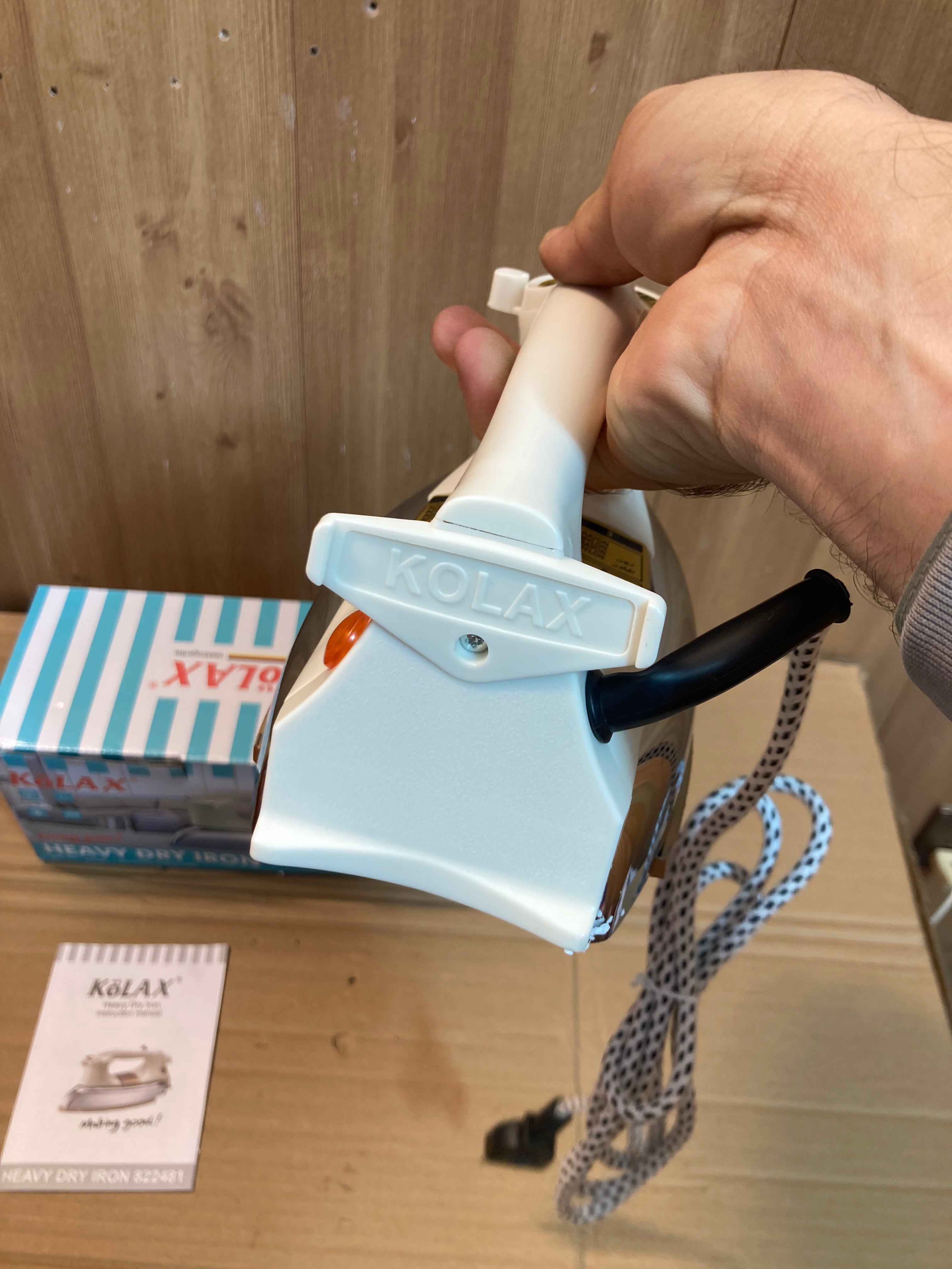 KoLAX Germany Heavy Weight Dry Iron 1200W