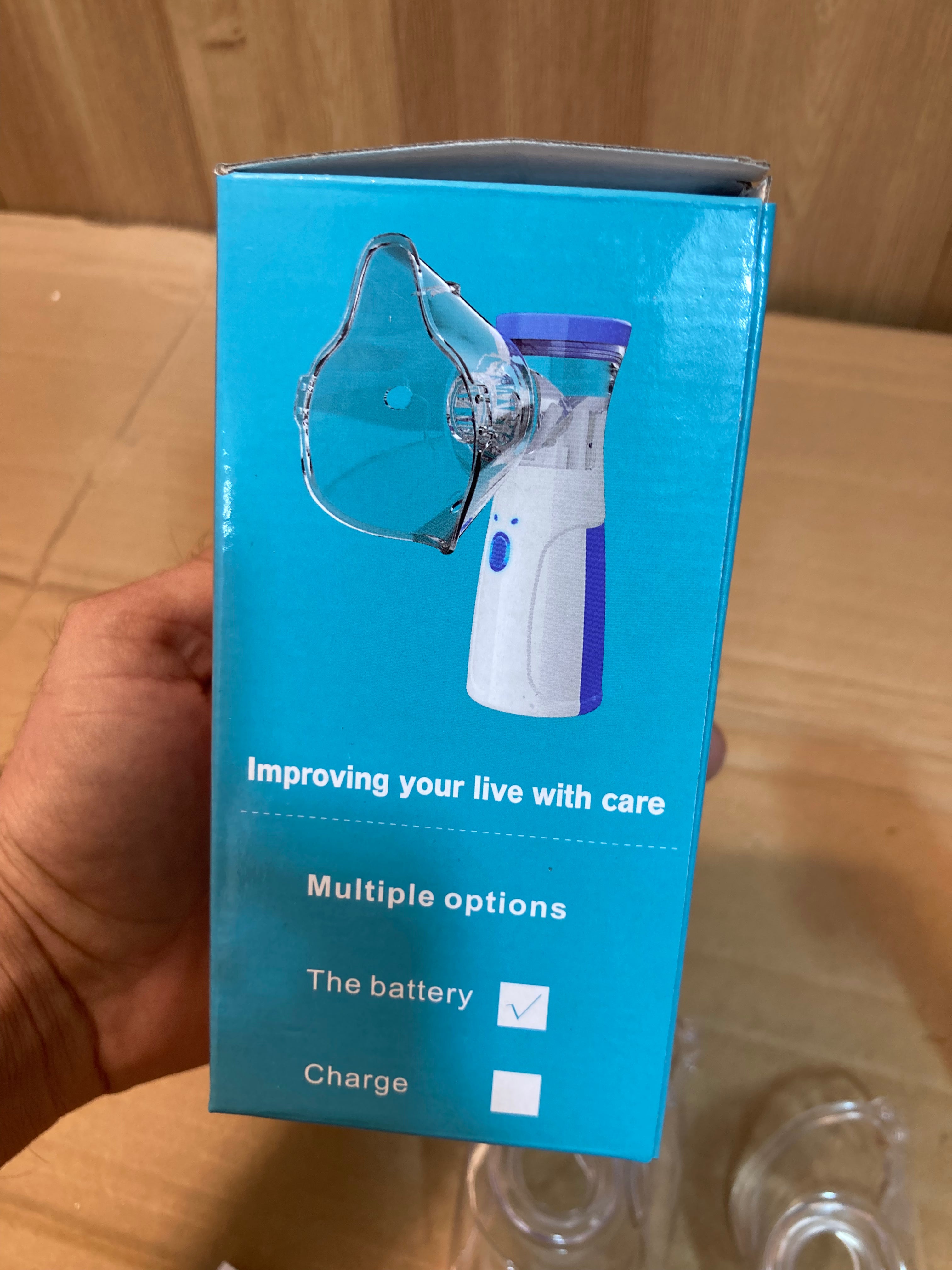 Portable Compact Rechargeable Ultrasonic Mesh Nebulizer