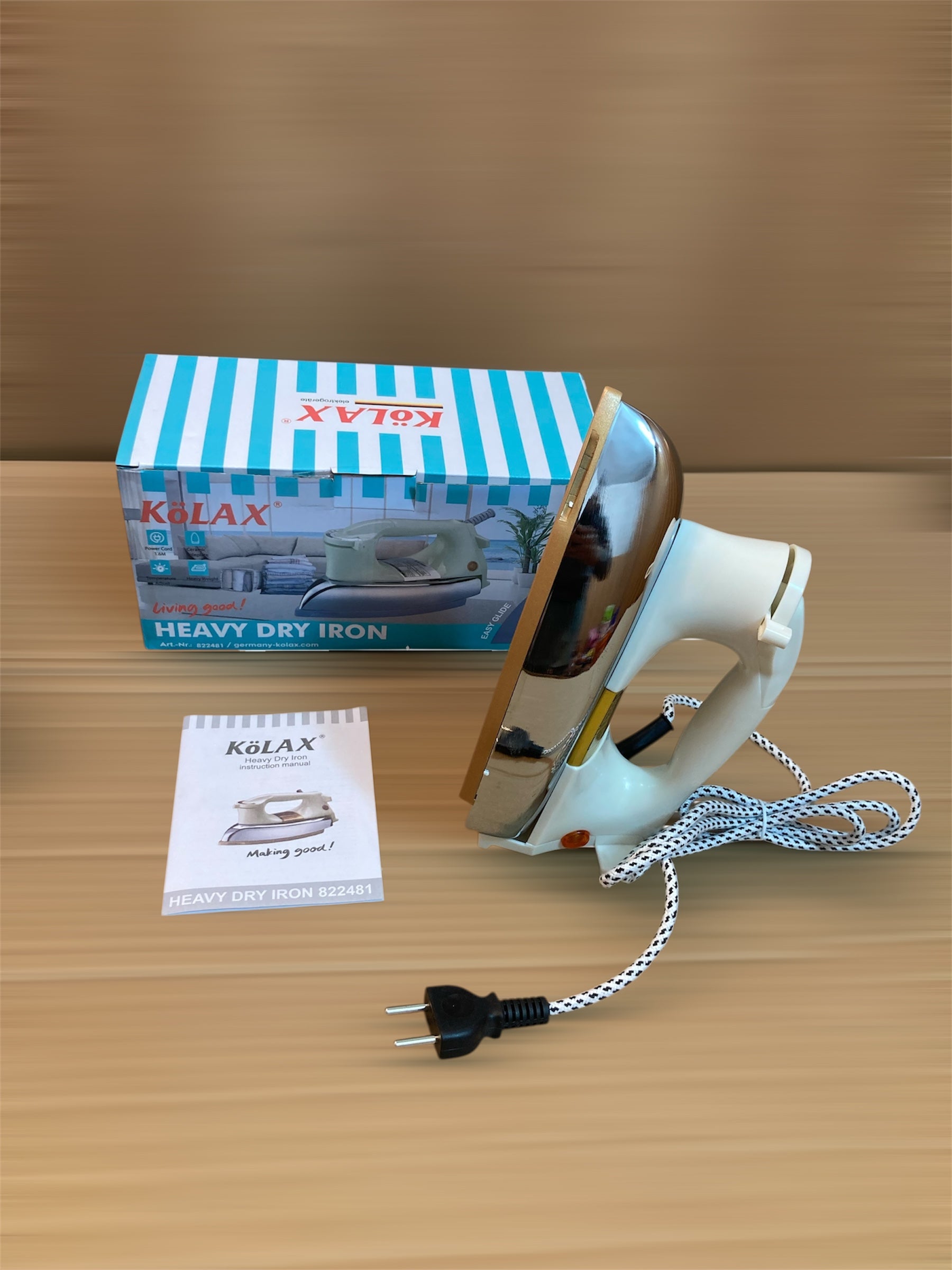 KoLAX Germany Heavy Weight Dry Iron 1200W