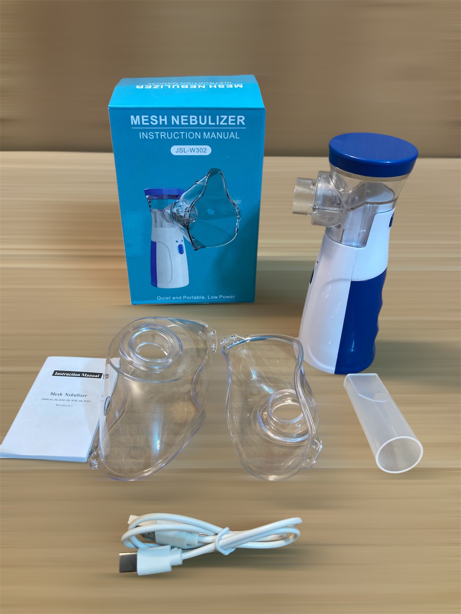 Portable Compact Rechargeable Ultrasonic Mesh Nebulizer