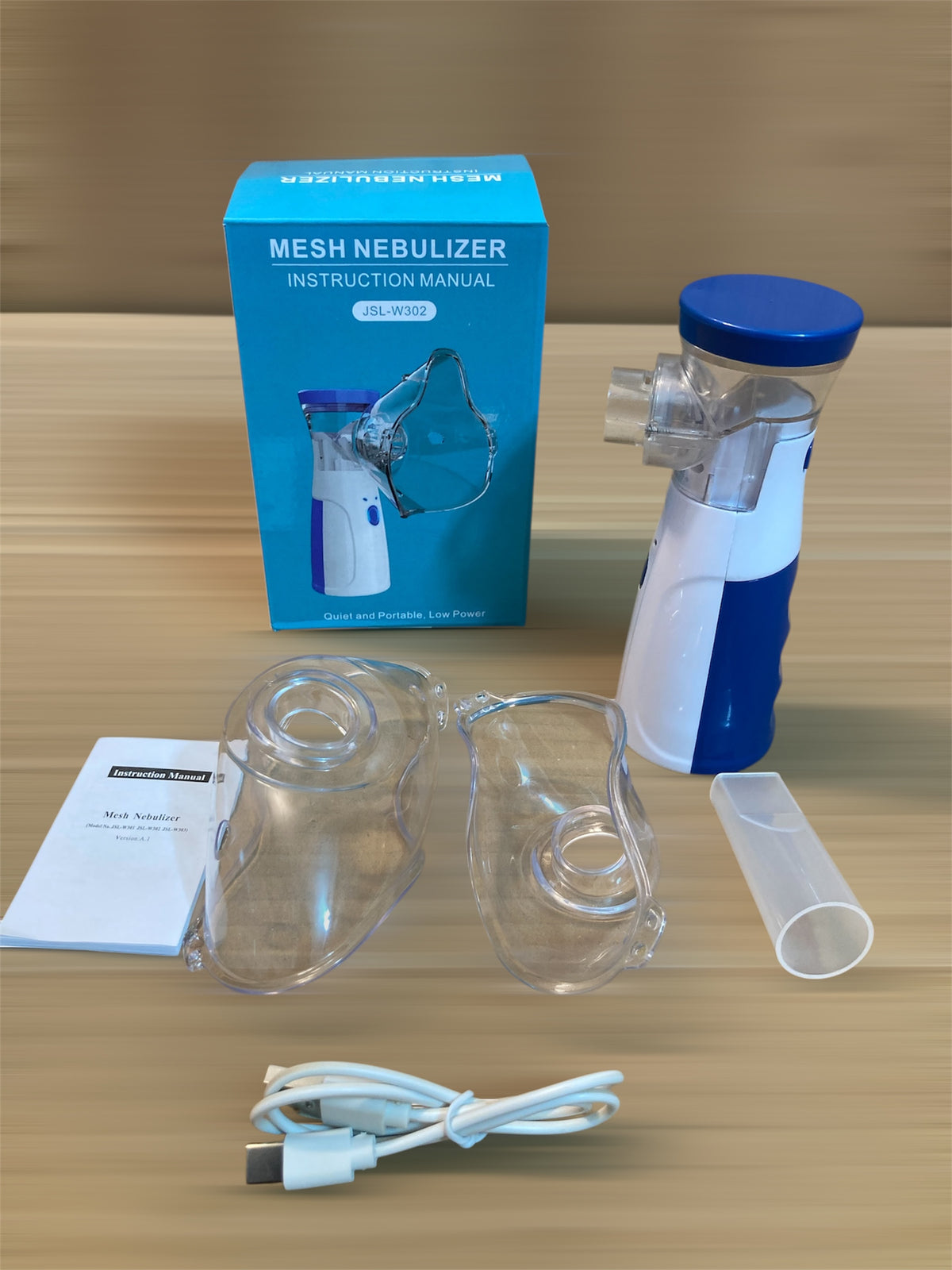 Portable Compact Rechargeable Ultrasonic Mesh Nebulizer