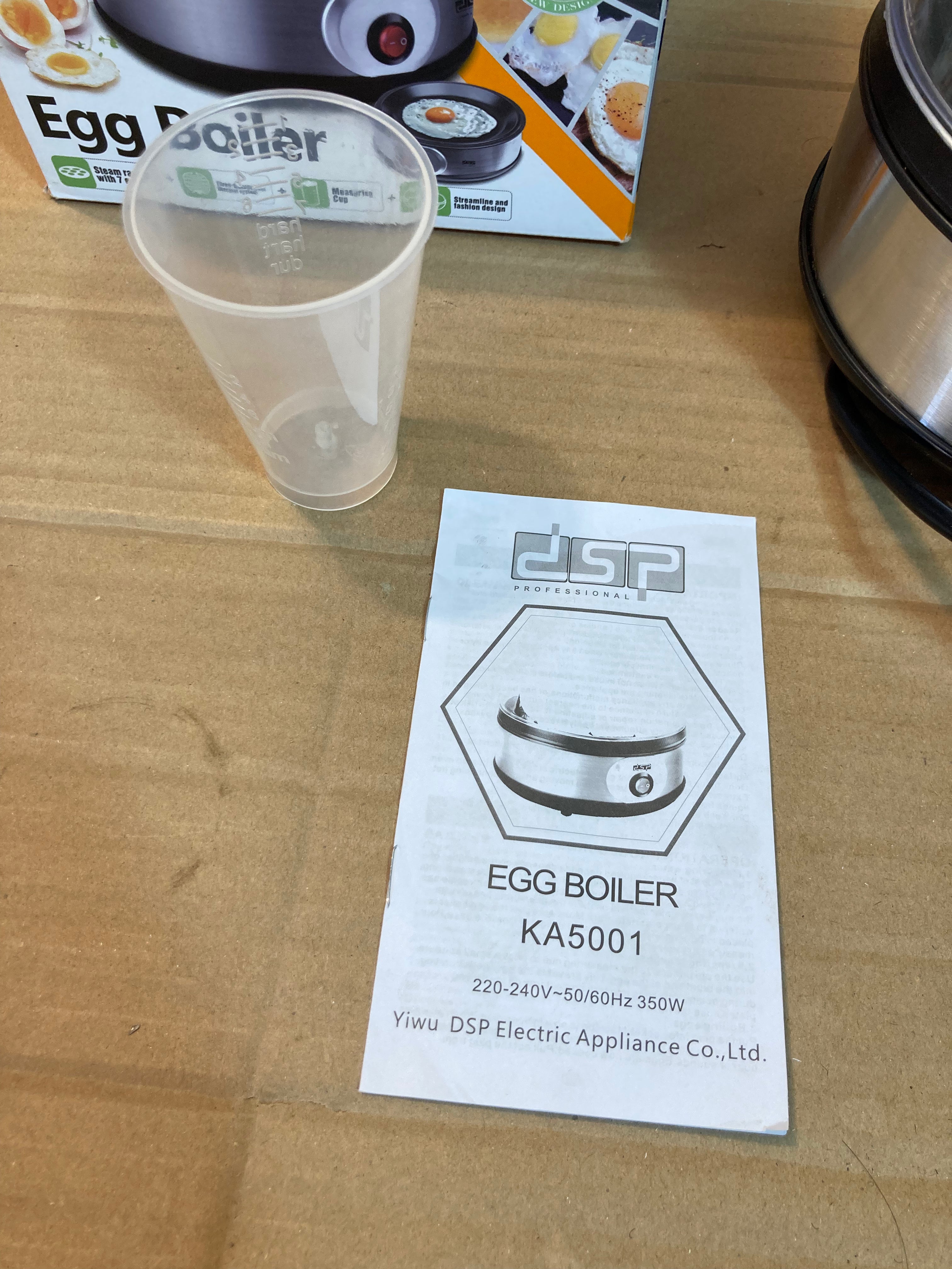 Lot Imported DSP Egg Boiler 350W