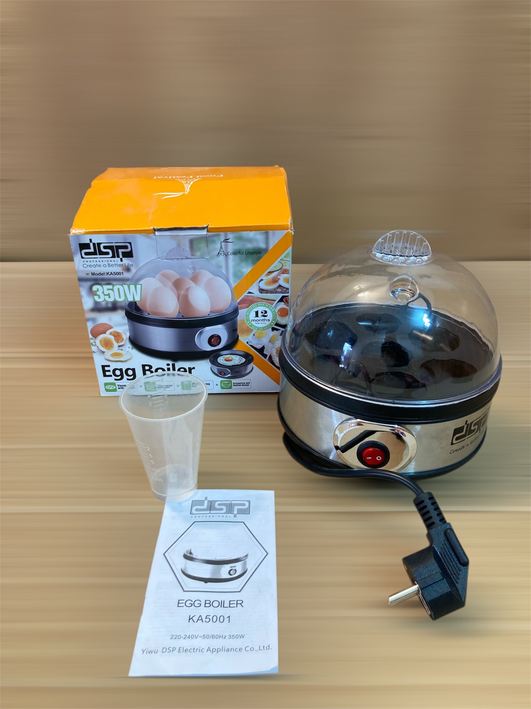 Lot Imported DSP Egg Boiler 350W