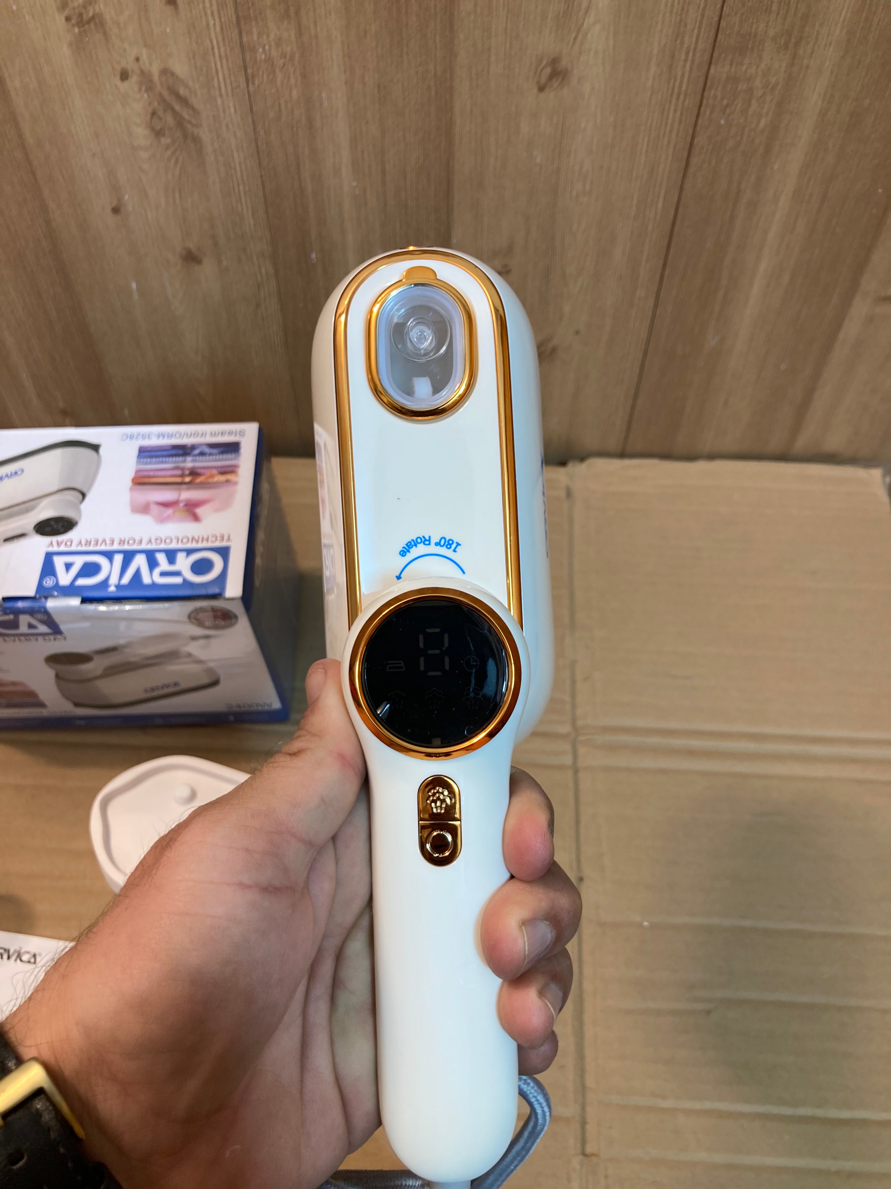 Orvica Russia Handheld Digital 2400W Steam Iron ORM-3528C