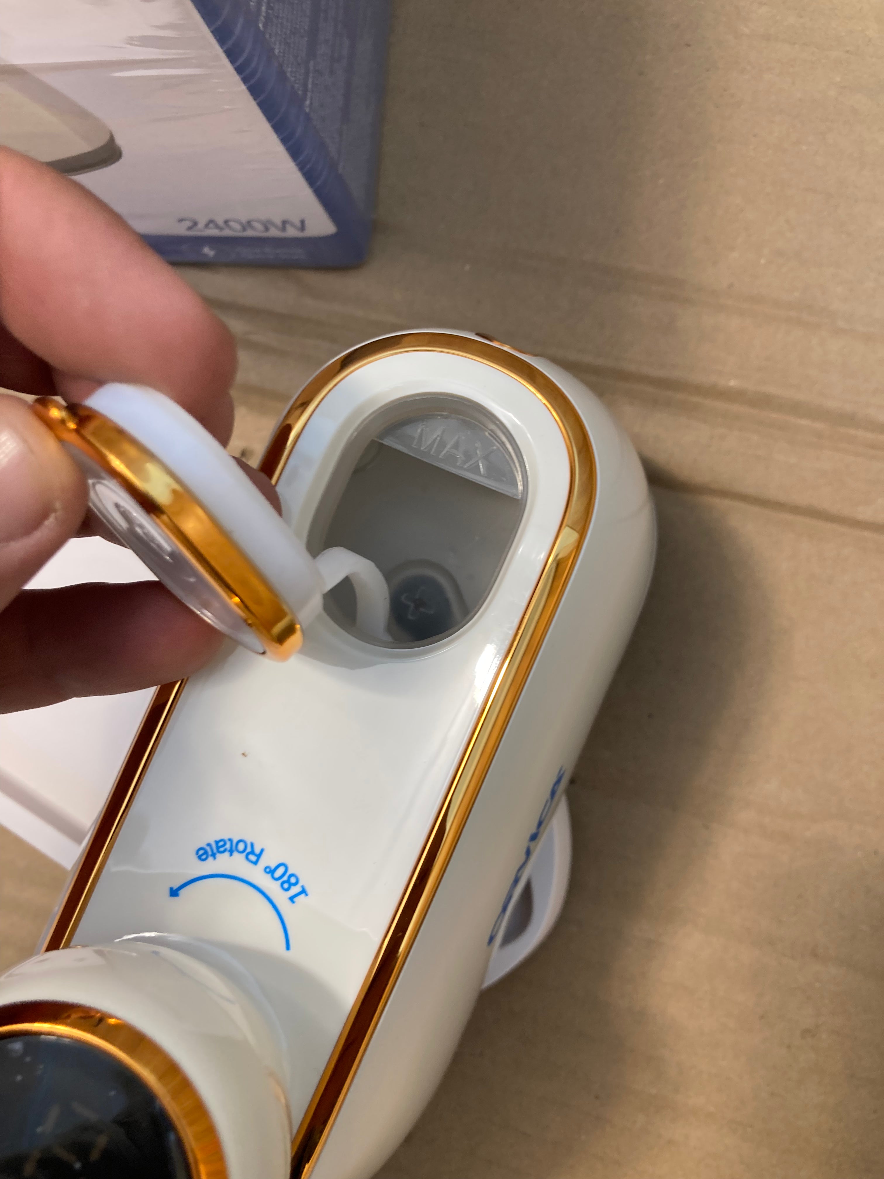 Orvica Russia Handheld Digital 2400W Steam Iron ORM-3528C