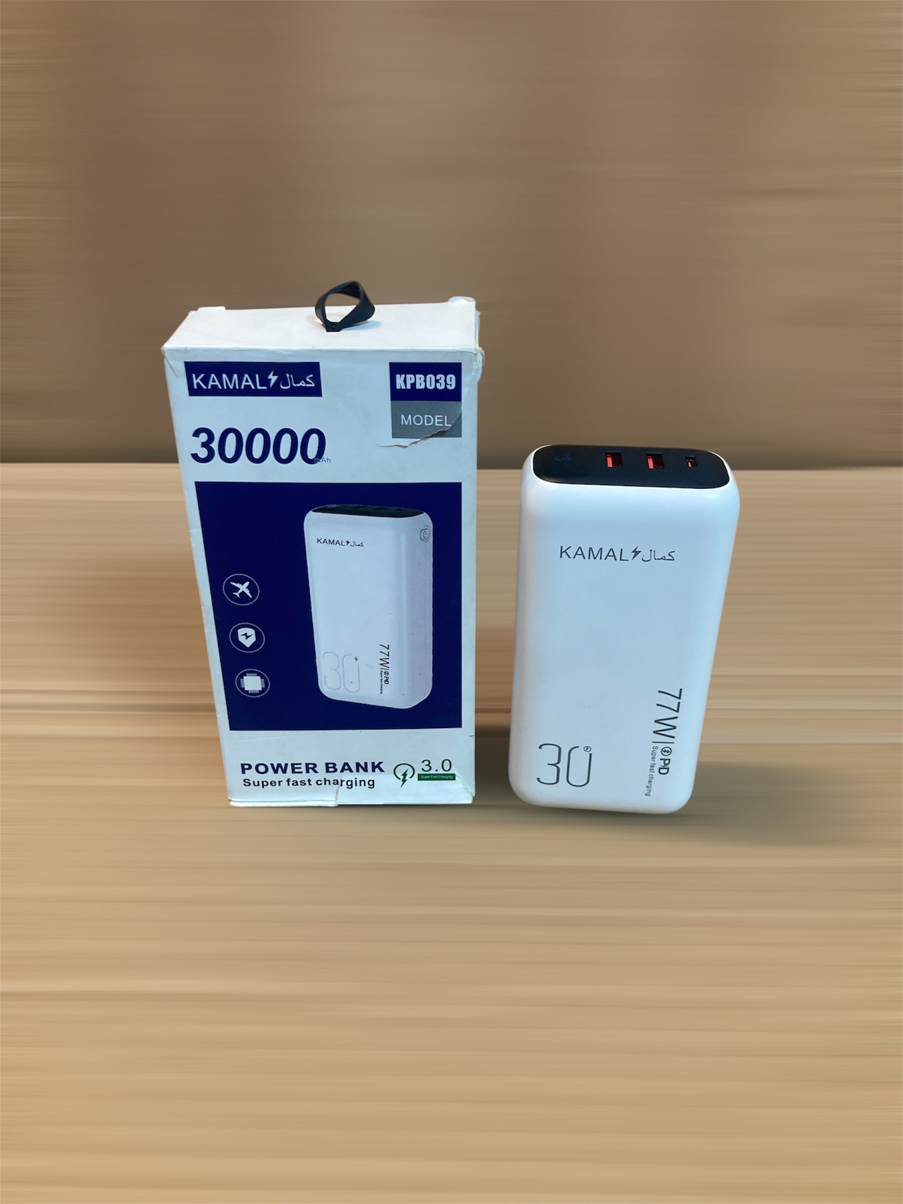 Kamal 30000 mAh 77W Super PD Fast Charging Bank KPB039