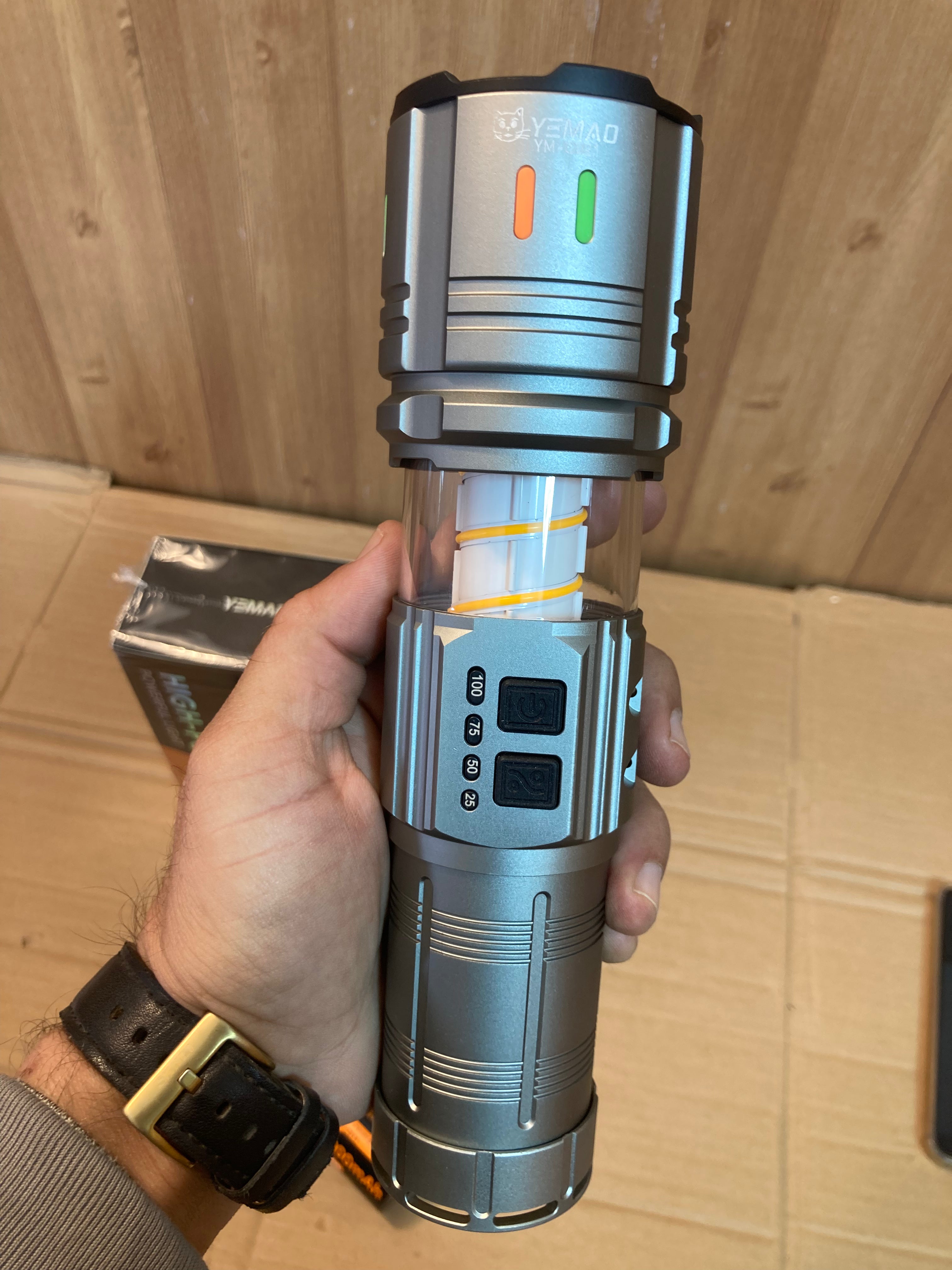 YEMAO High Power LED Tactical Flashlight-Torch YM-G921