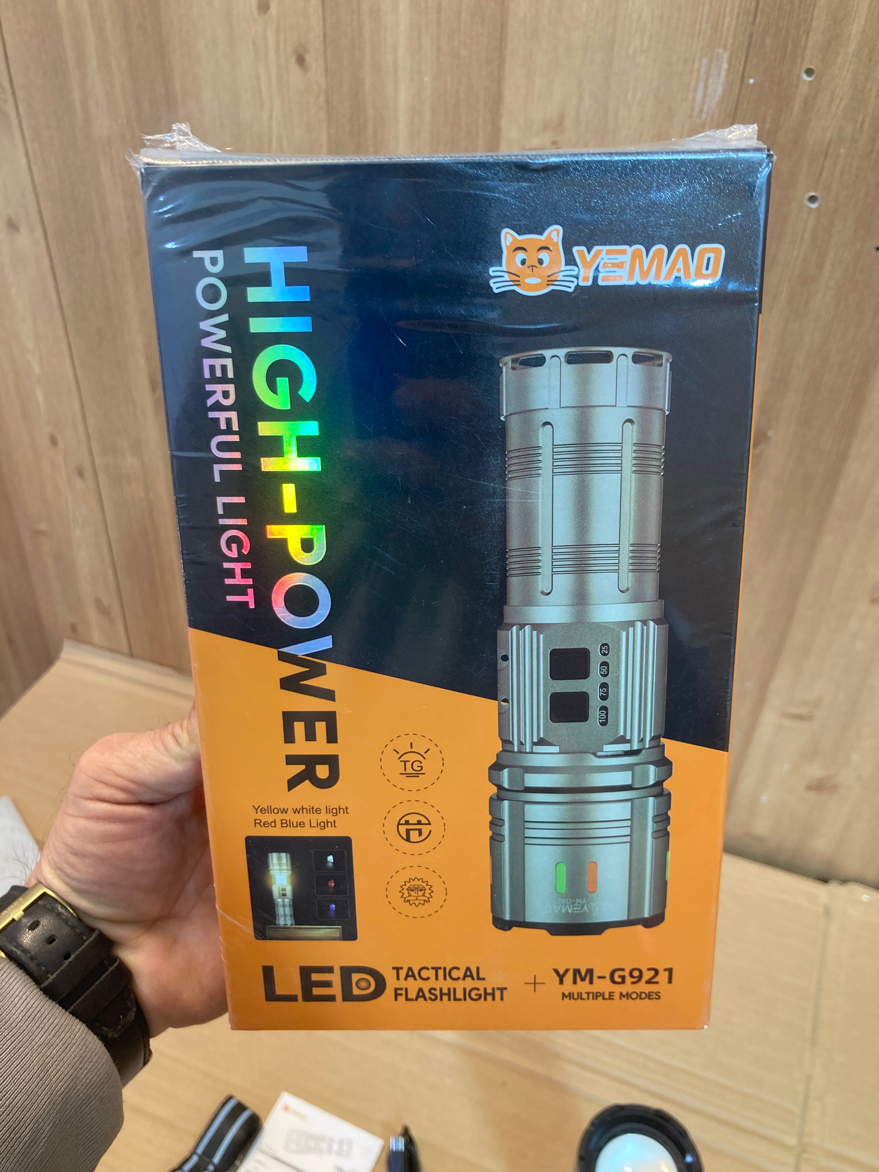 YEMAO High Power LED Tactical Flashlight-Torch YM-G921