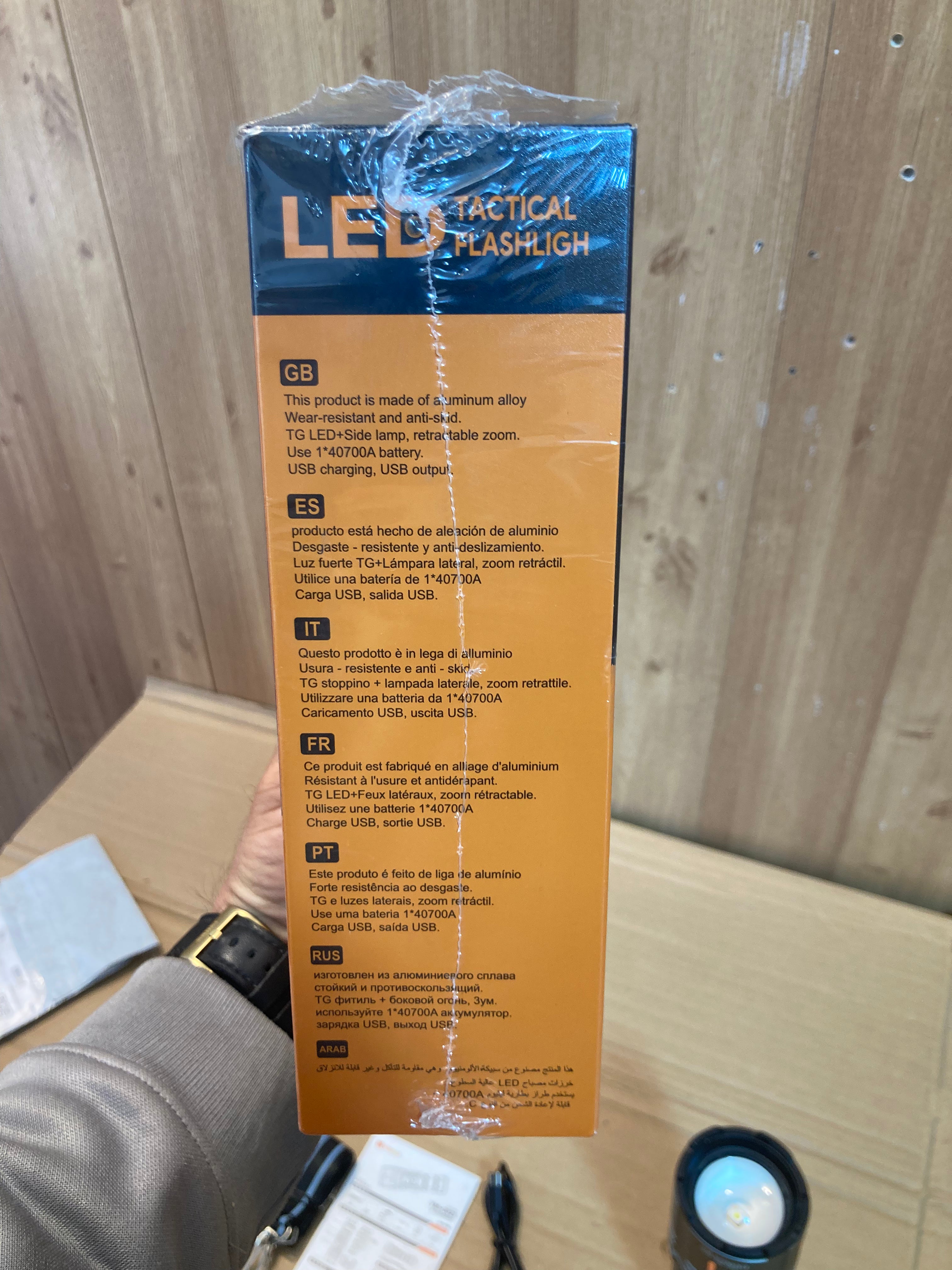 YEMAO High Power LED Tactical Flashlight-Torch YM-G921
