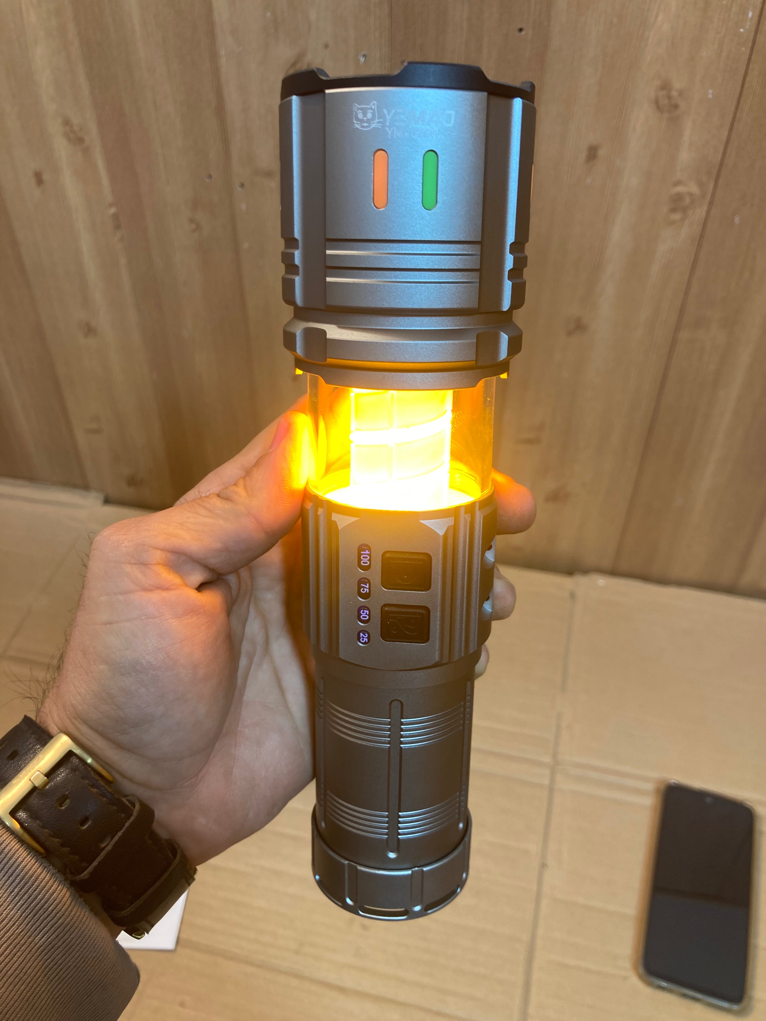 YEMAO High Power LED Tactical Flashlight-Torch YM-G921