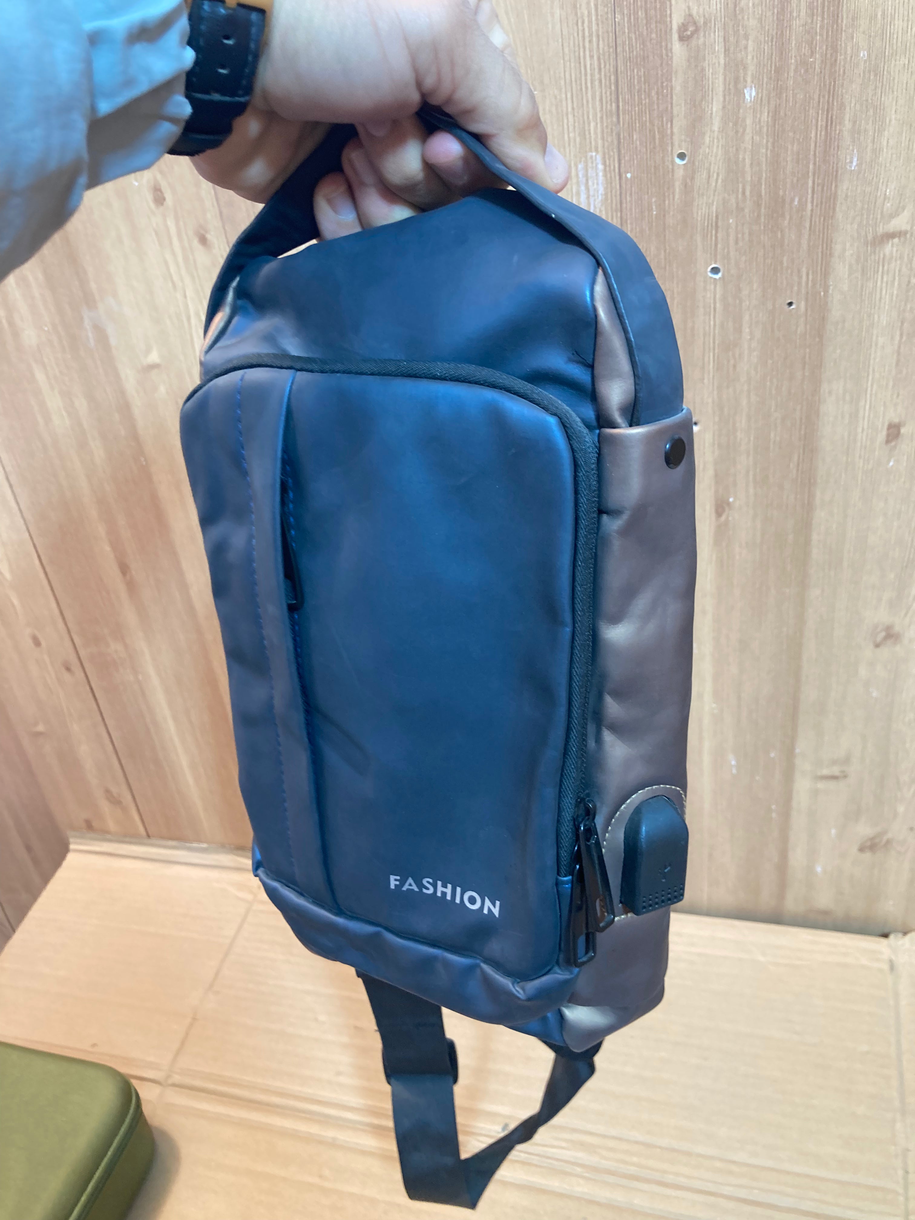 Anti-Theft Crossbody sling bag with a Combination Lock and a USB Charging Port