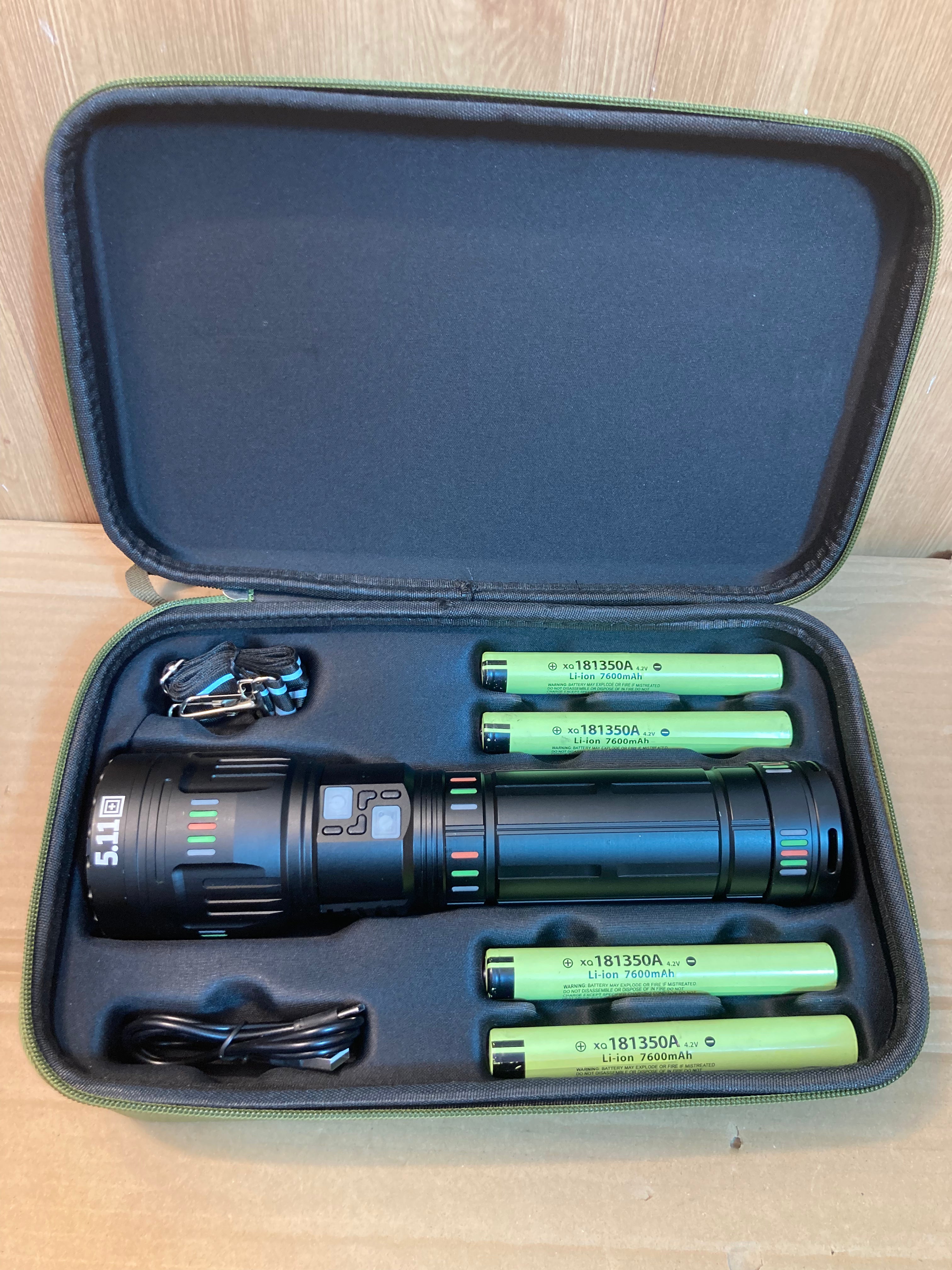 5.11 Tactical Long Range Powerful Led Flashlight -Torch