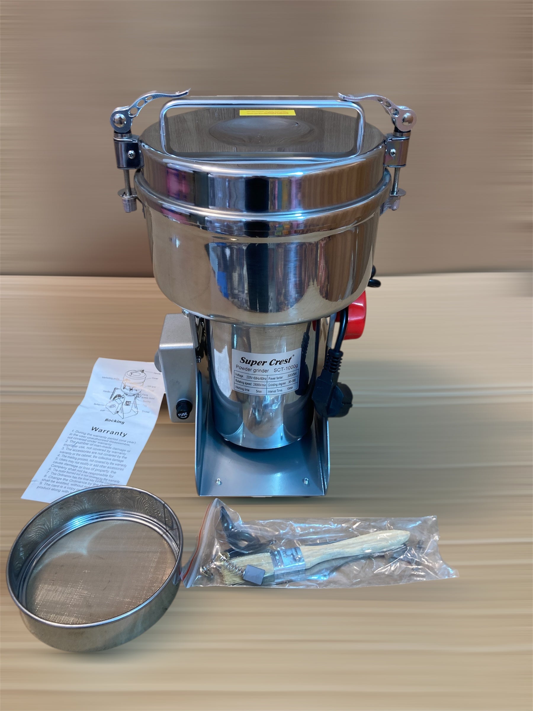 Super Crest Germany Universal & Commercial Heavy Duty Grinder
