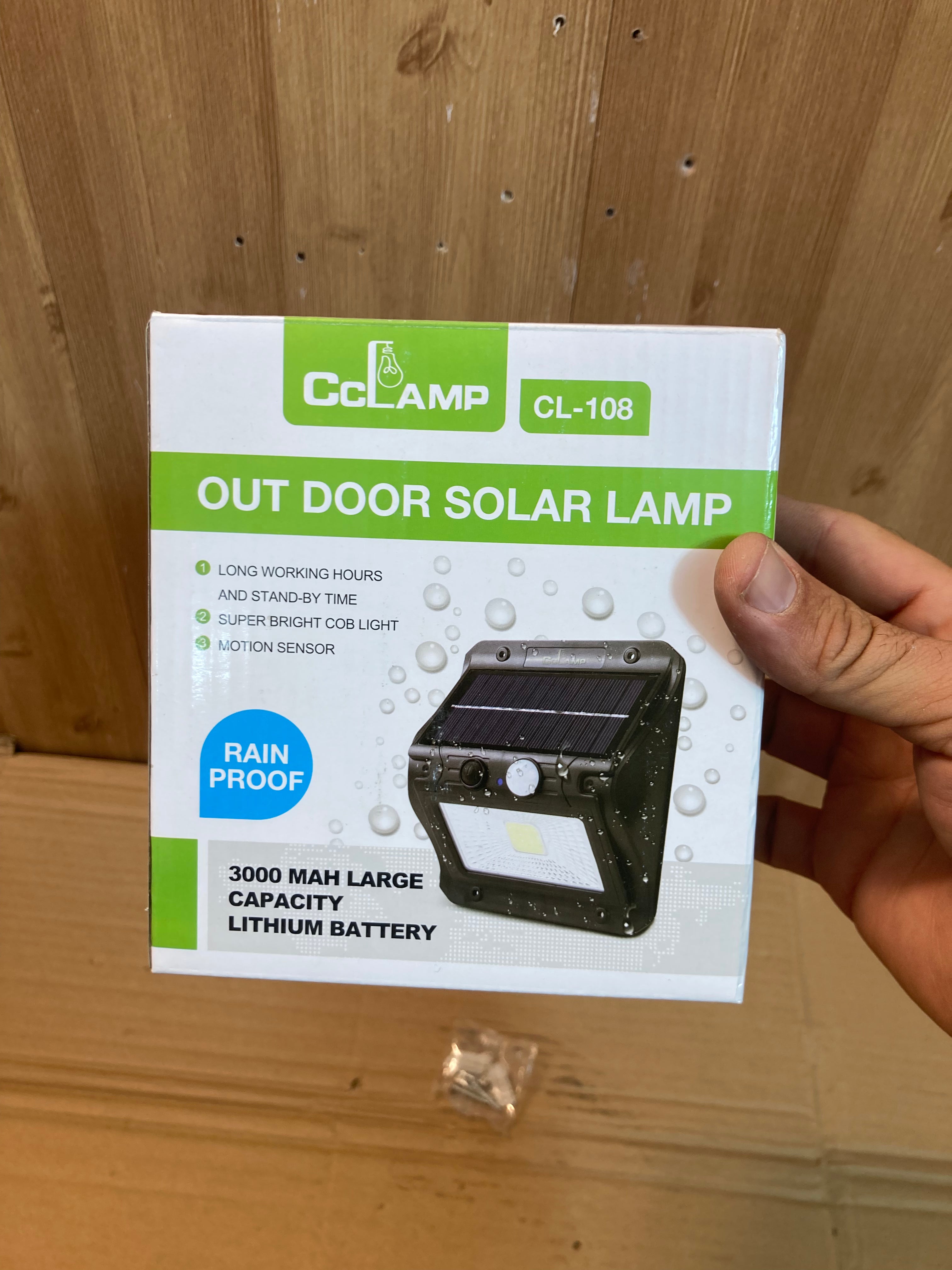 Rechargeable Outdoor Solar Light CL-108