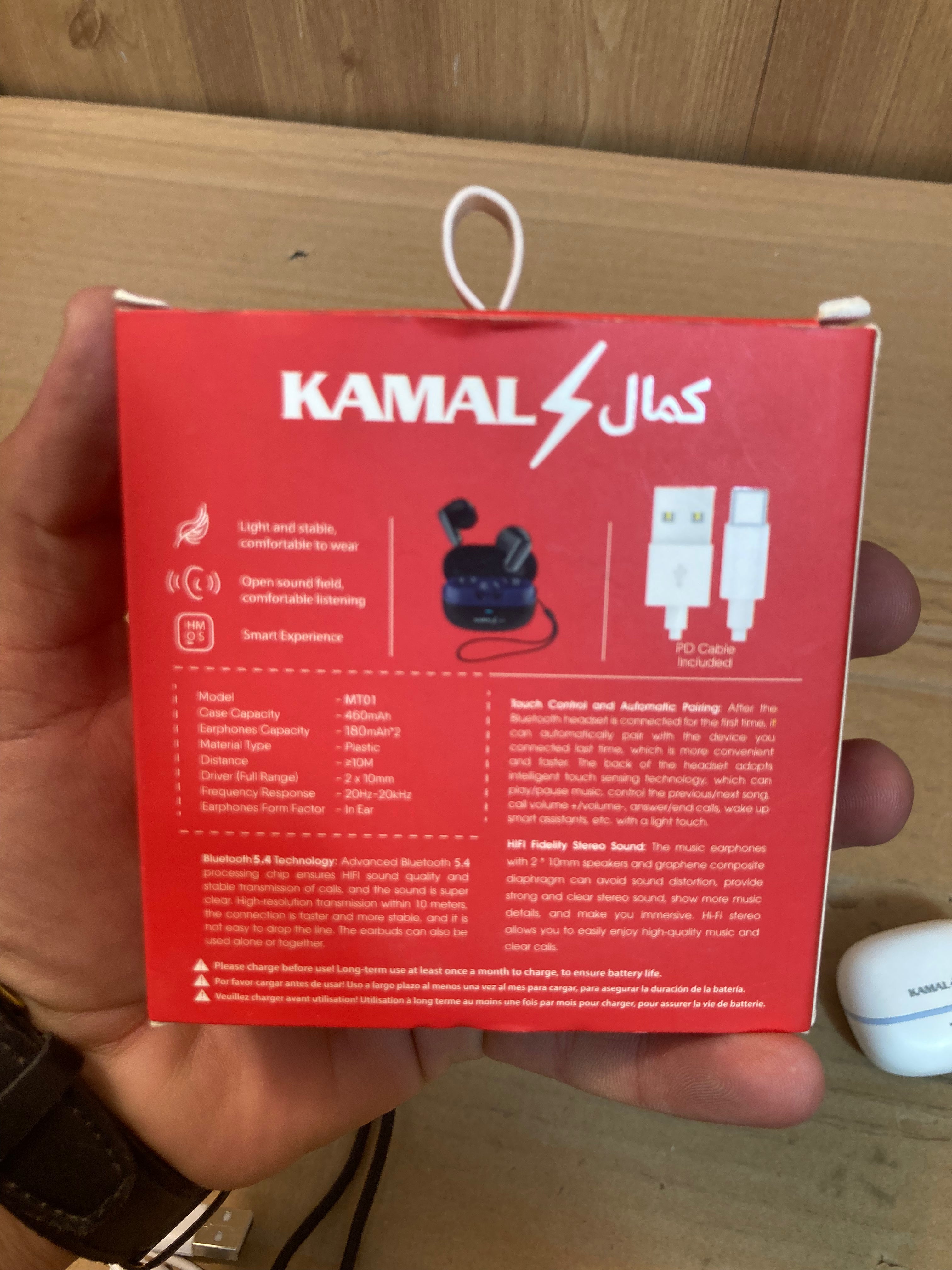 Kamal Mini Compact Wireless Earbuds - AirPods K912