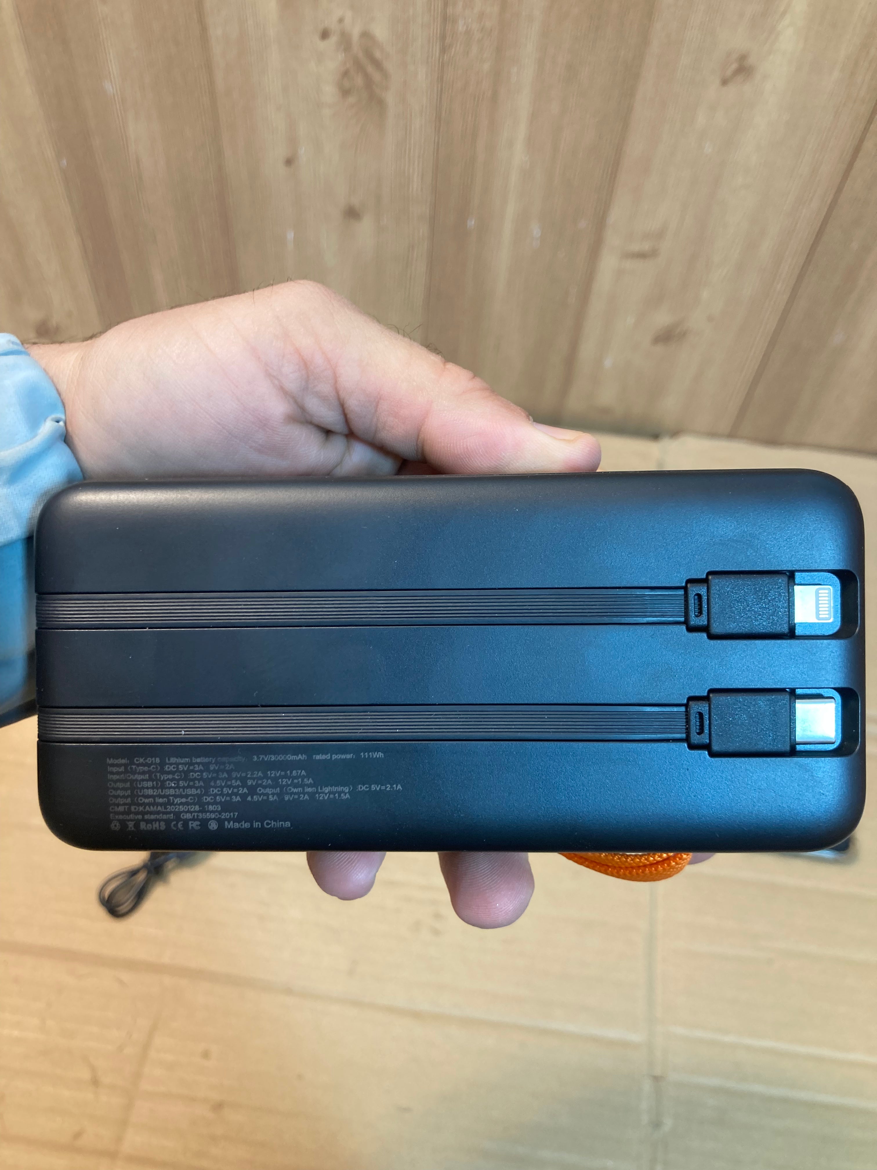 Kamal 30000mAh PD Fast Charging 22.5W Power Bank CK-018