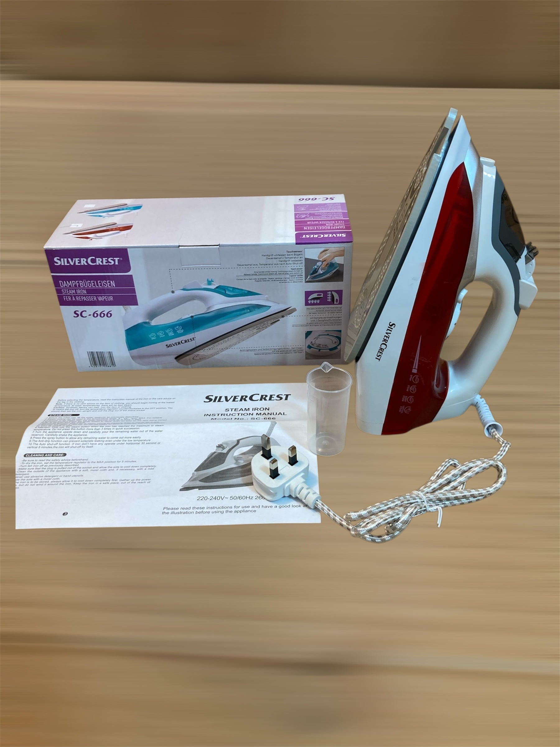 Silver Crest Germany 2600W Steam Iron SC-666