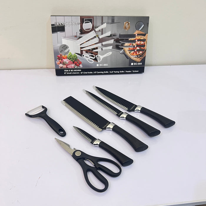 Zepter Brand Knives set of 6 pieces.