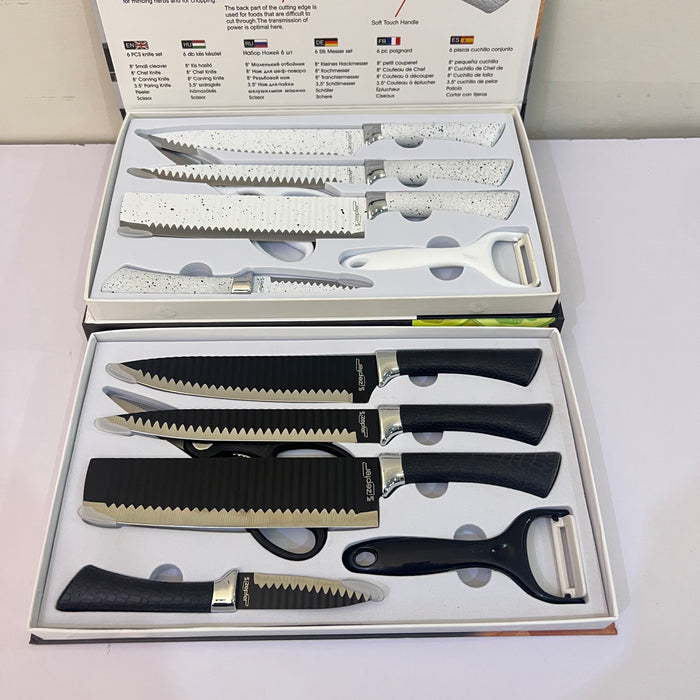 Zepter Brand Knives set of 6 pieces.