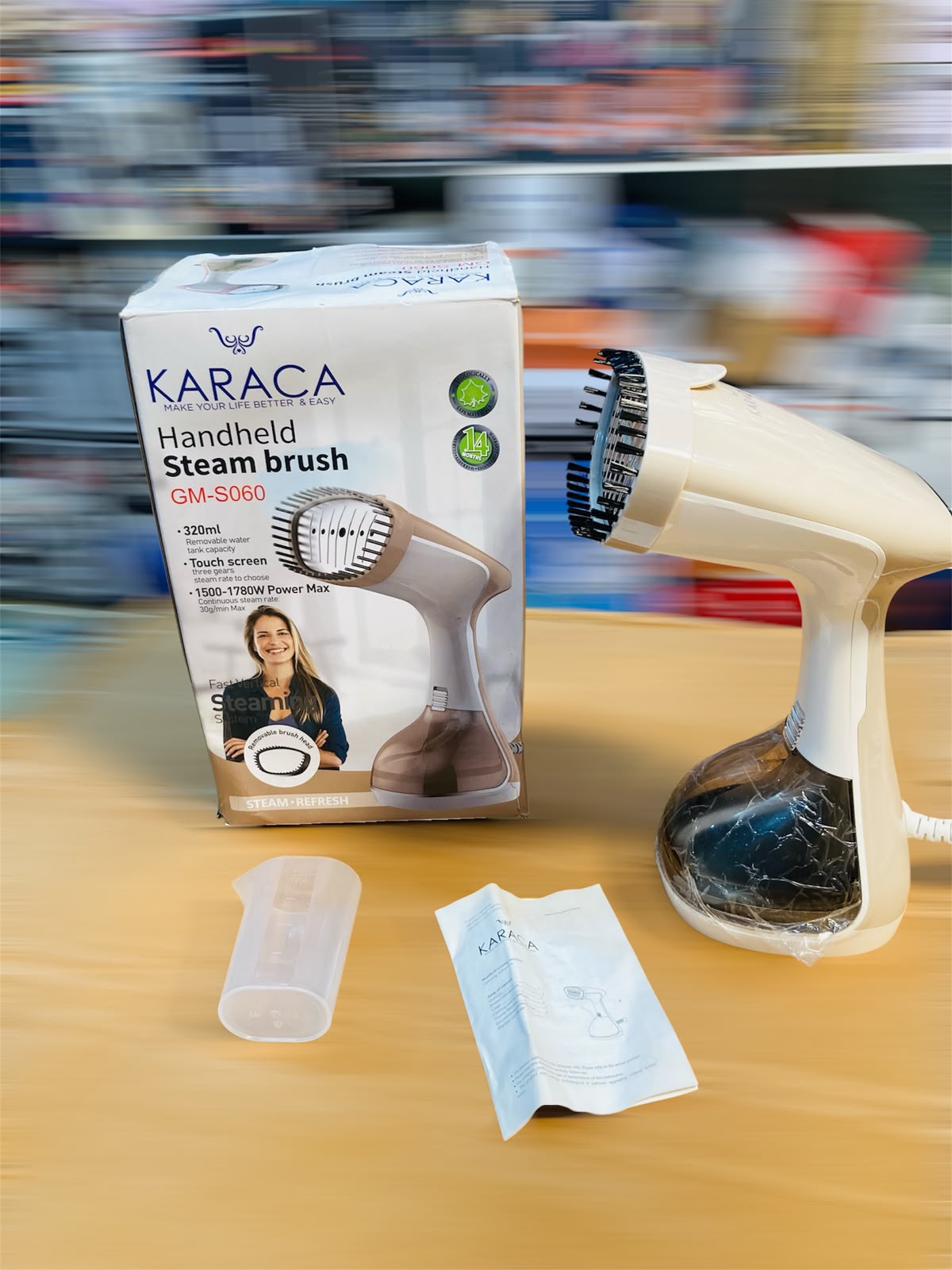 KARACA 1780W Handheld Steam Brush  GM-S060