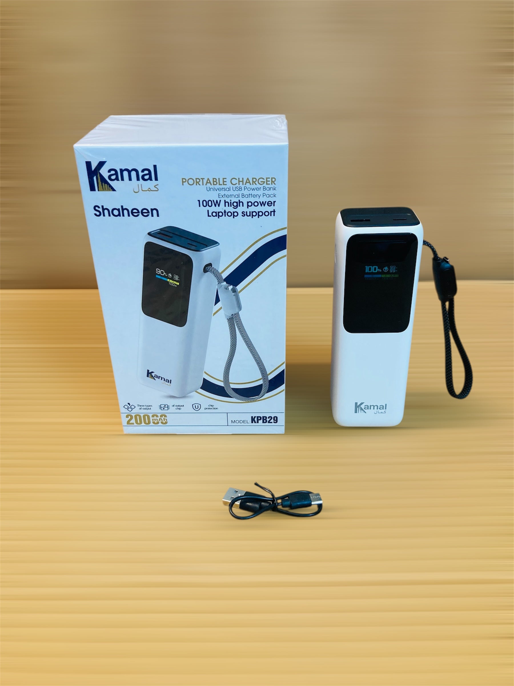 Kamal 100W Super Fast 20000mAh Laptop Power Bank KPB29