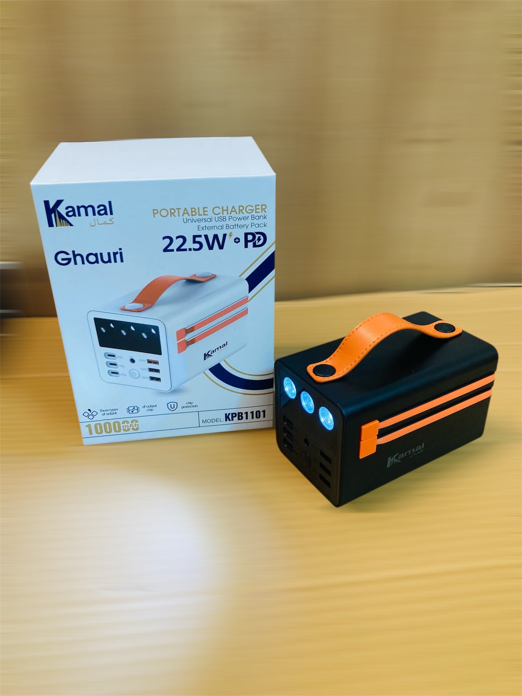 Kamal 22.5W Fast Charging Ghauri 100000mAh Power Bank KPB1101