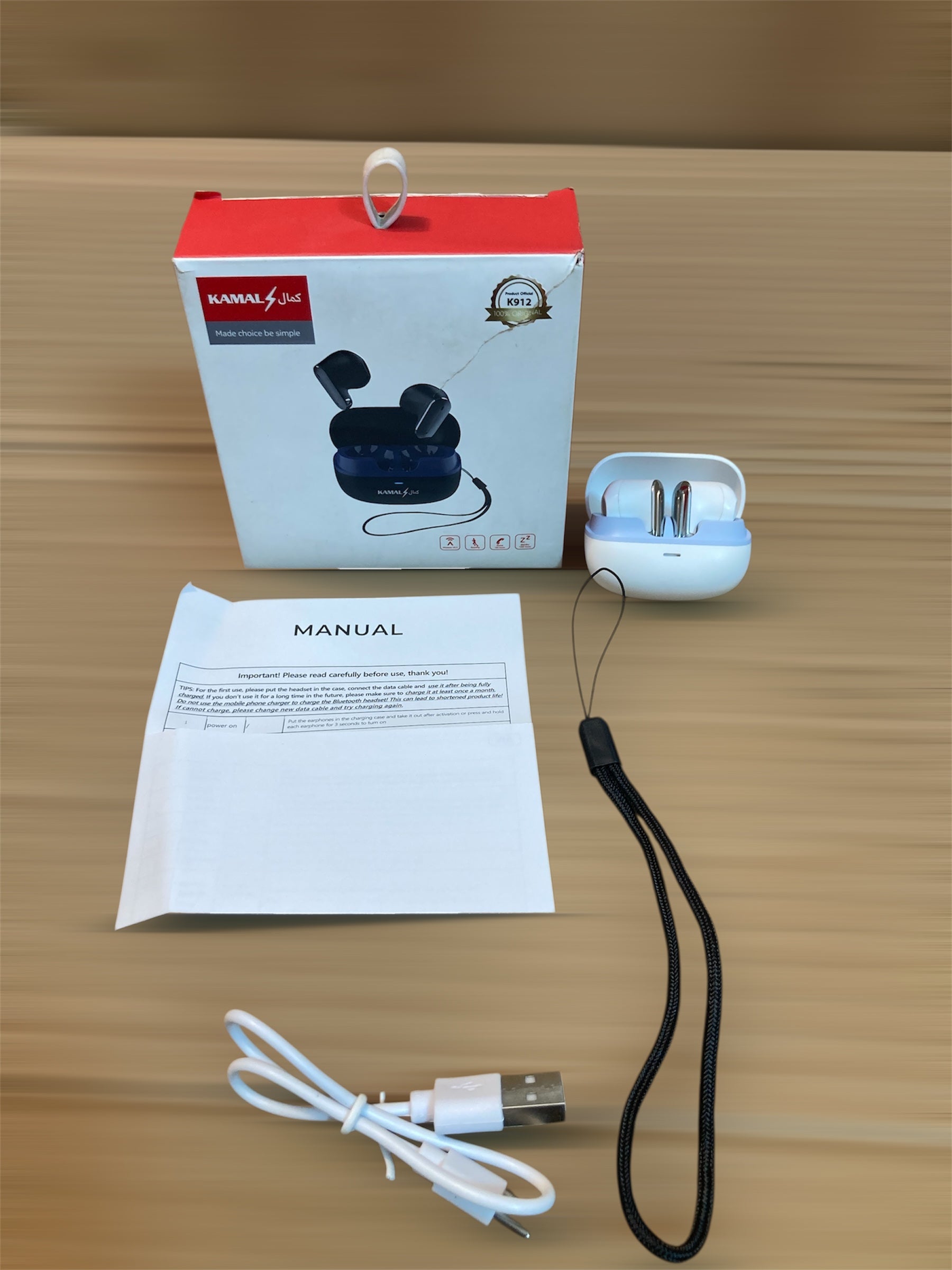 Kamal Mini Compact Wireless Earbuds - AirPods K912