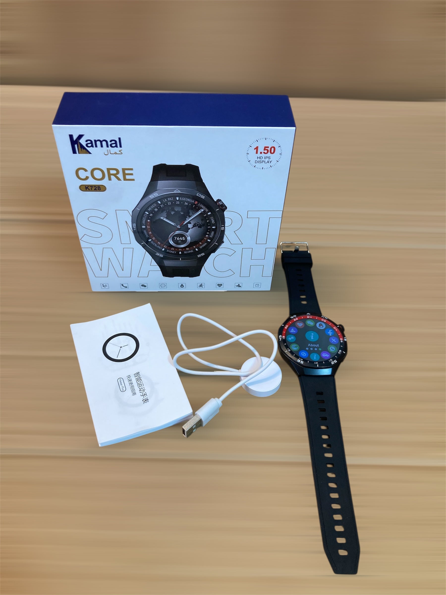 Kamal Professional Design Smart Watch K728