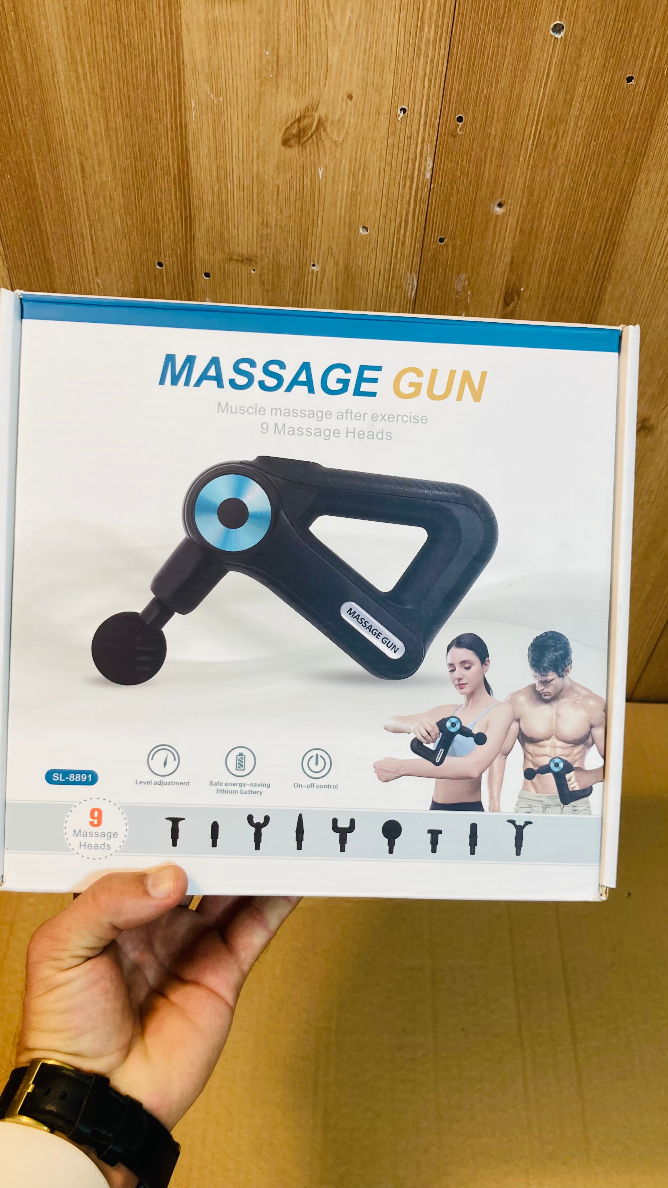 Lot 9in1 Professional Muscle Massage Gun SL-8891