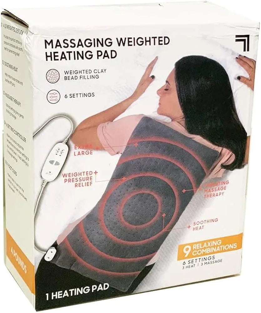 Lot Imported Massaging Weighted Heating Pad