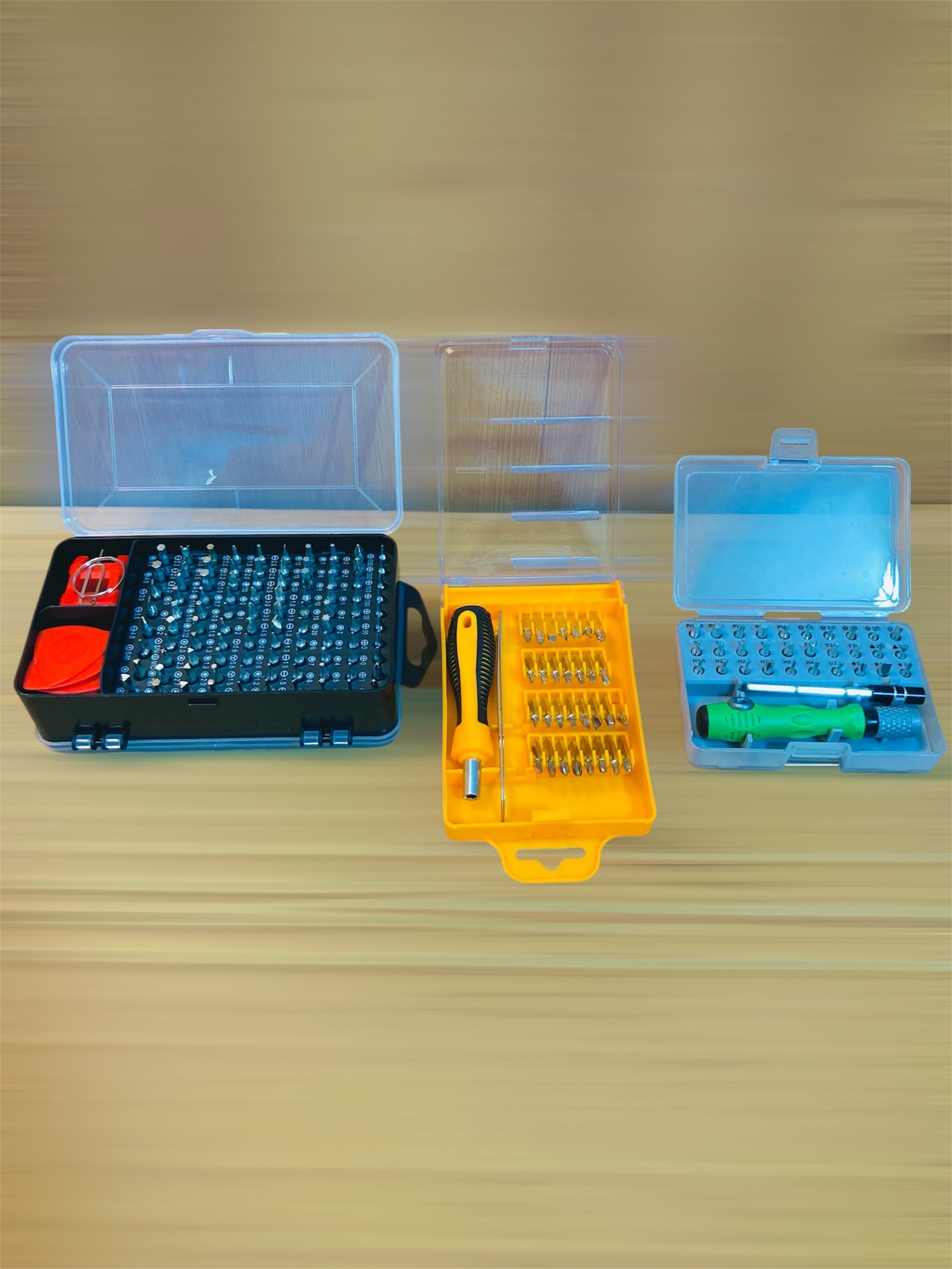 Multiple Repairing Durable Precision 3 Screwdriver Sets Combo (202 PCs Est)