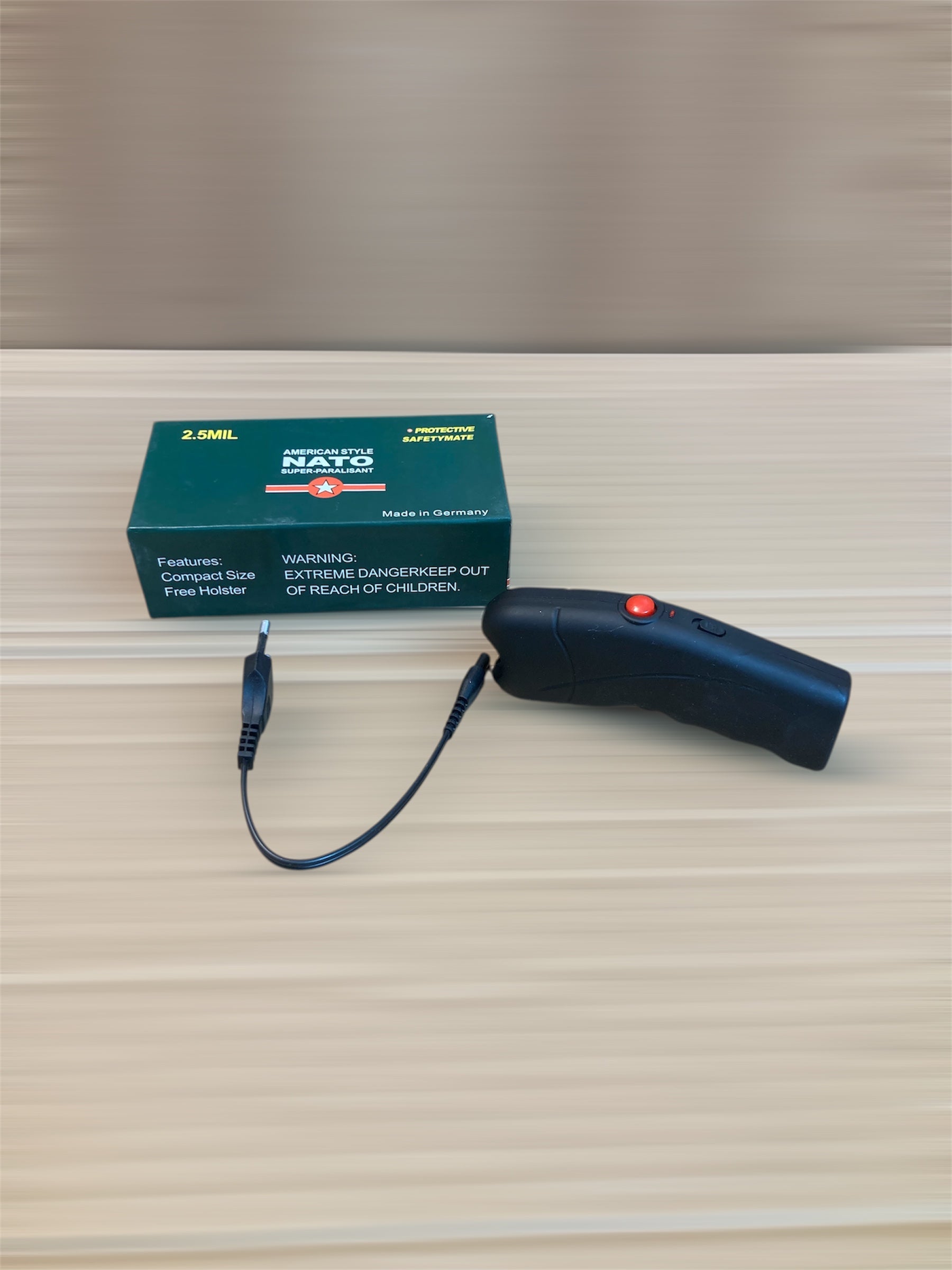 Lot 2.5MIL Rechargeable Stun Gun Taser - Self Defense Device