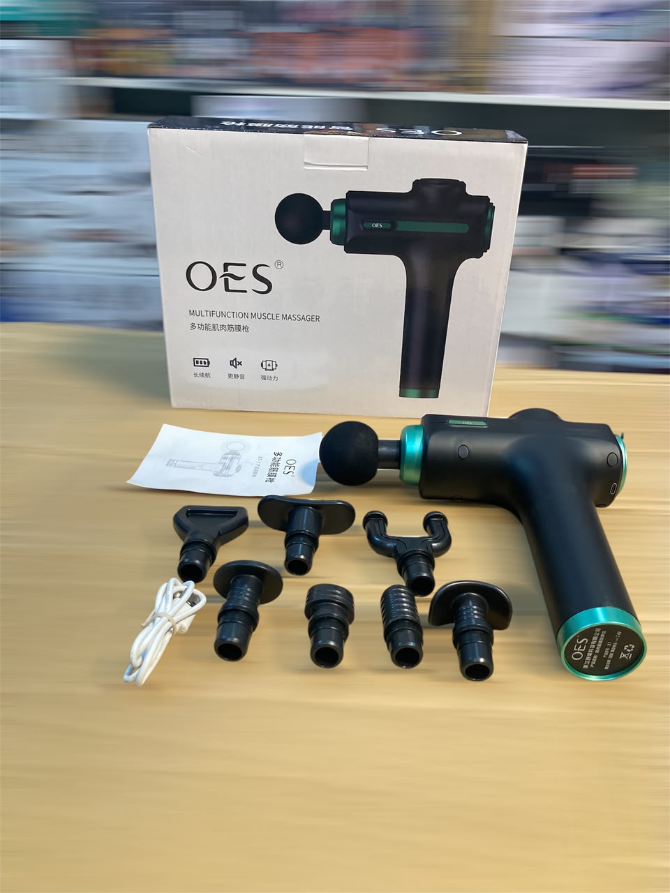 OES 18W 8-in-1 Multifunction Muscle Massager gun X7-1