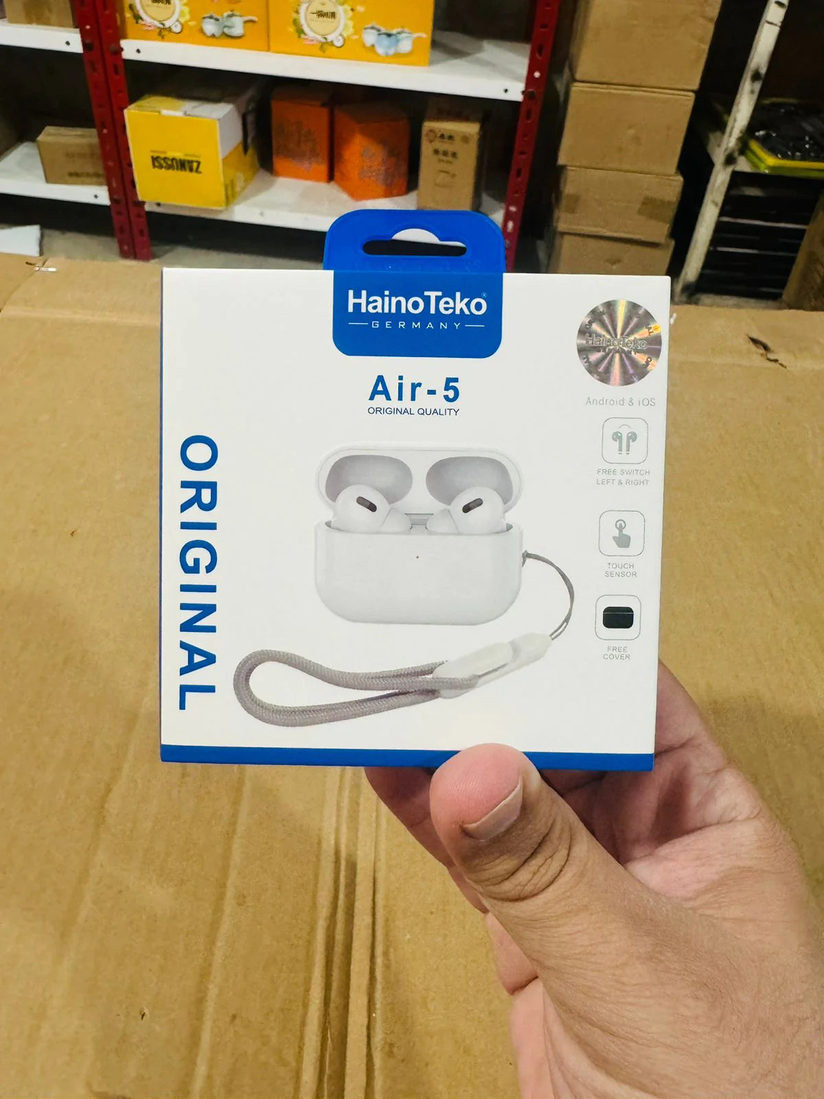 Germany Imported "HAINO TEKO" AIR 5 Earbuds.