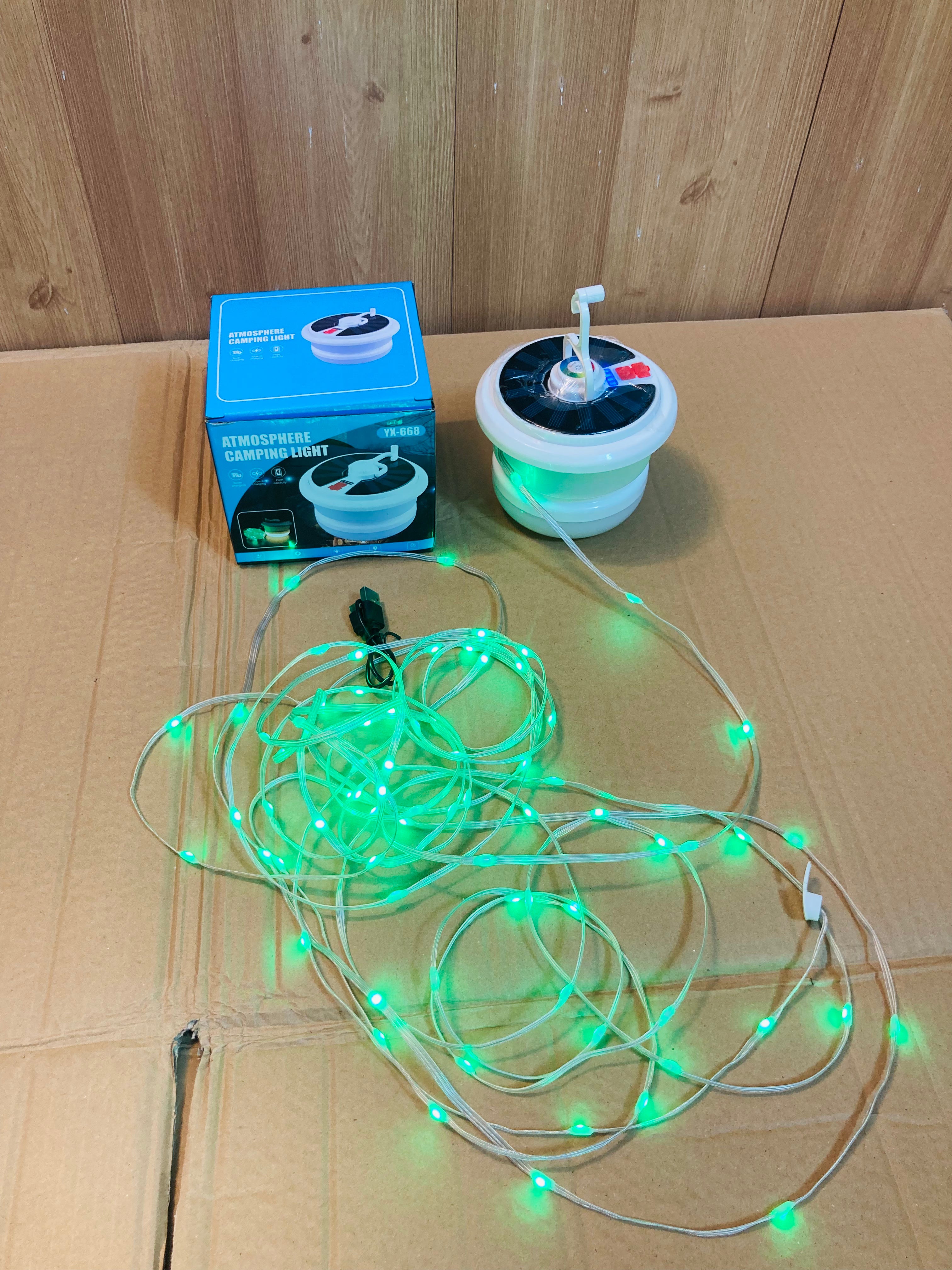 Portable Rechargeable Outdoor Camping Atmosphere Light YX-668