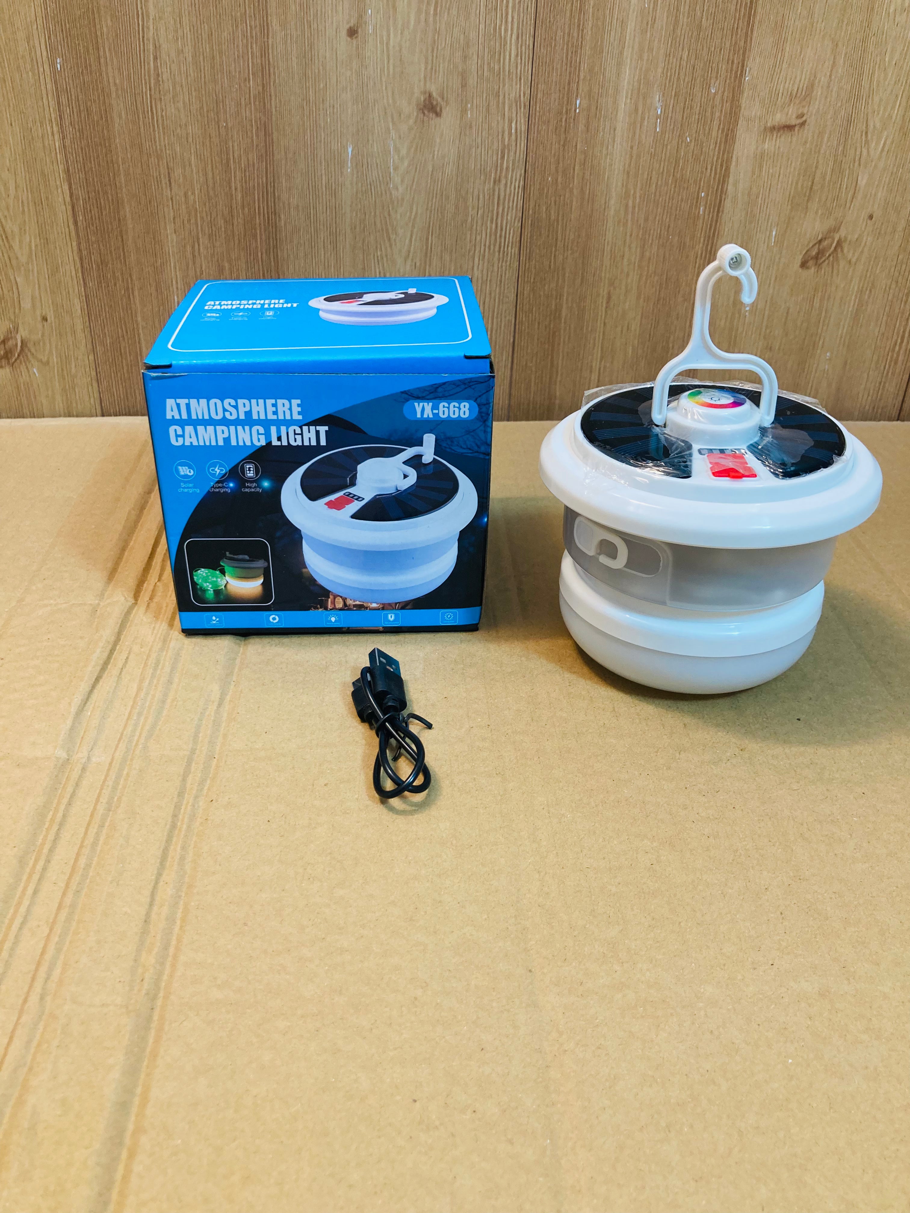 Portable Rechargeable Outdoor Camping Atmosphere Light YX-668