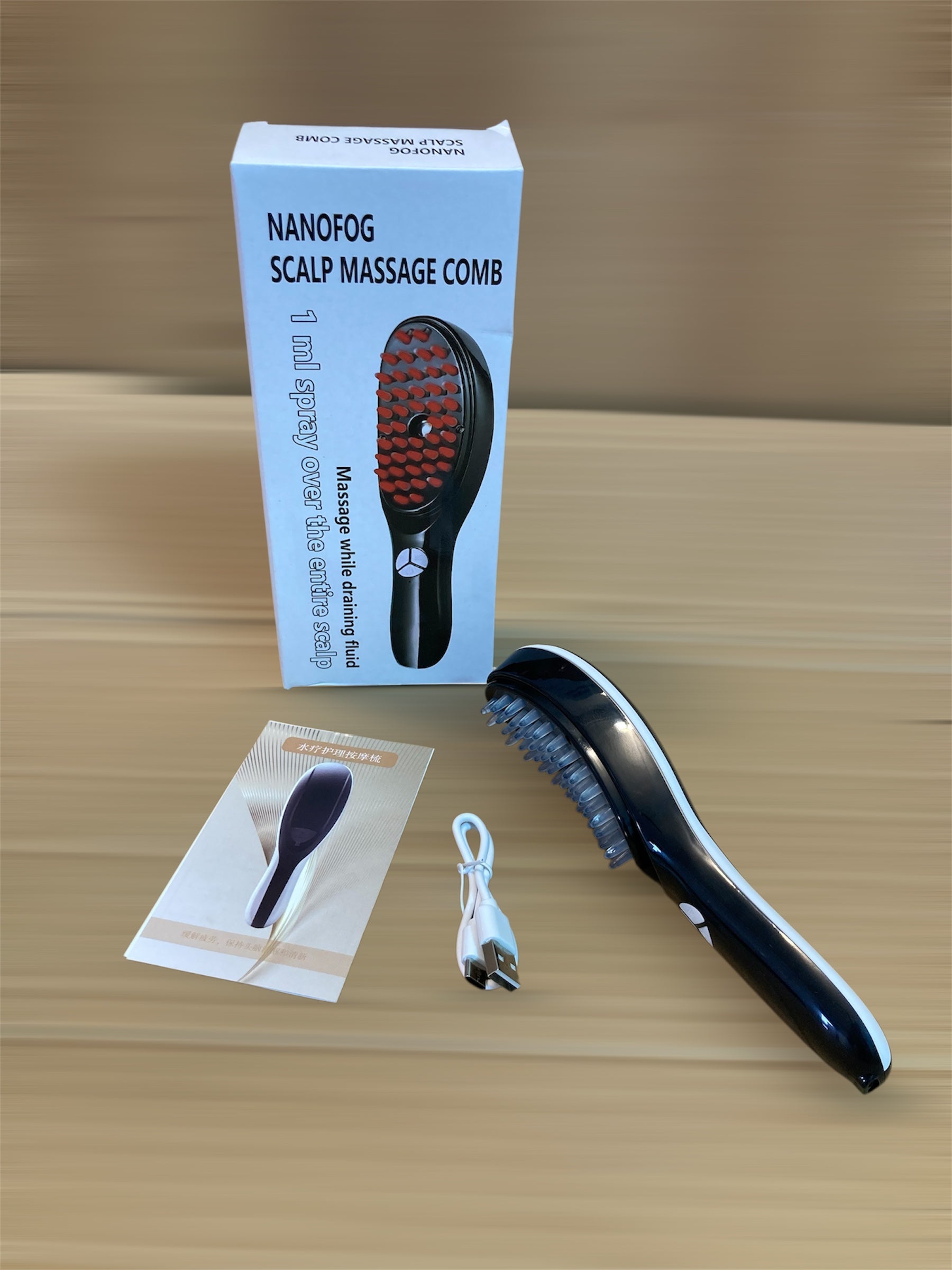 Rechargeable Scalp Massage Comb