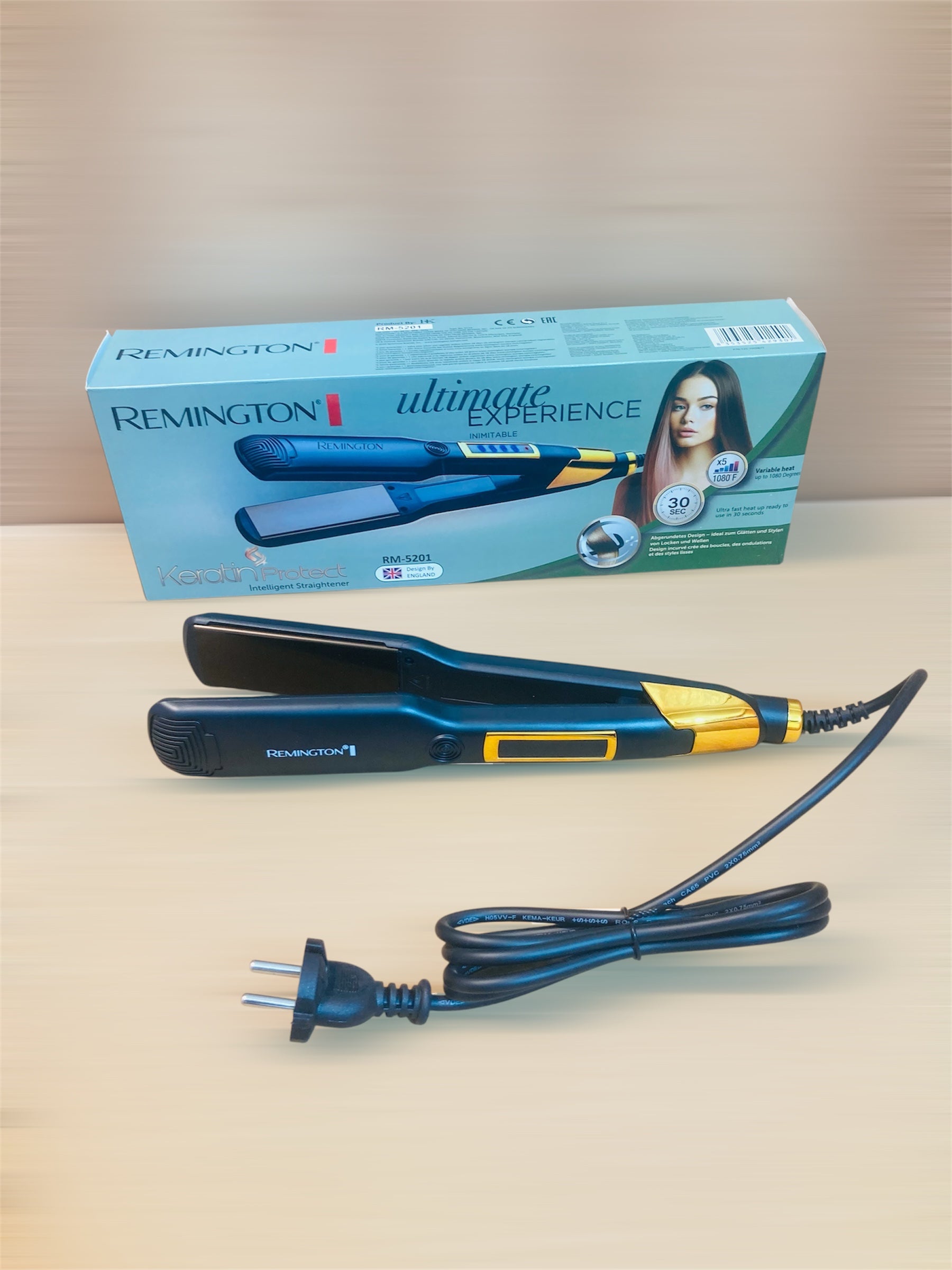 Remington Keratin Protect Intelligent Digital Hair Straightener RM-5201