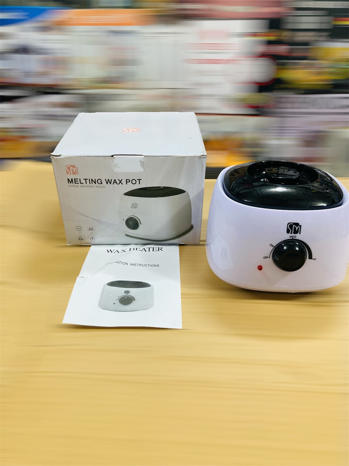 SM 100W Melting Wax Pot professional wax heater SM-500E