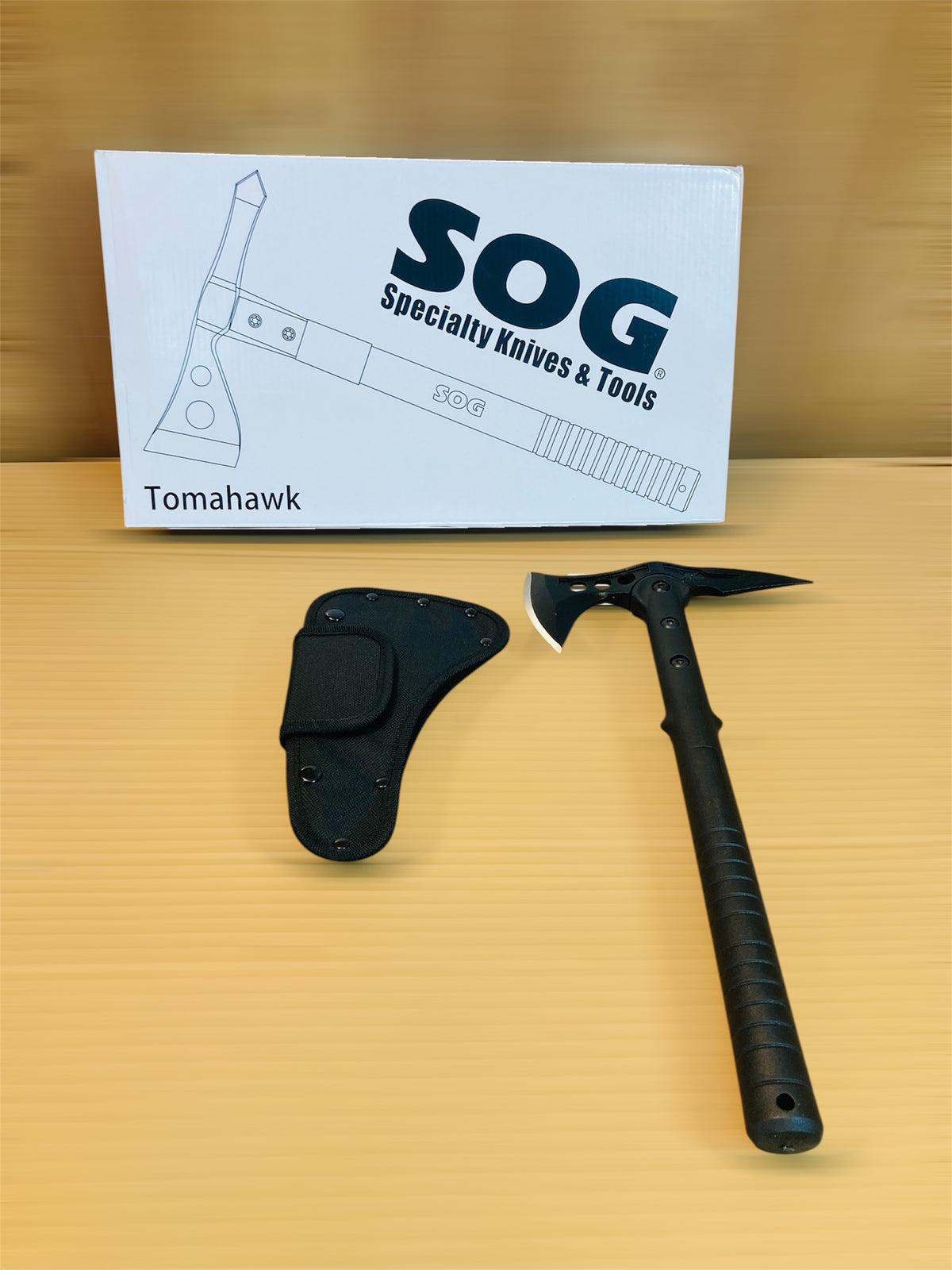 SOG Stainless Steel Tactical Tomahawk Axe F01TN-CP